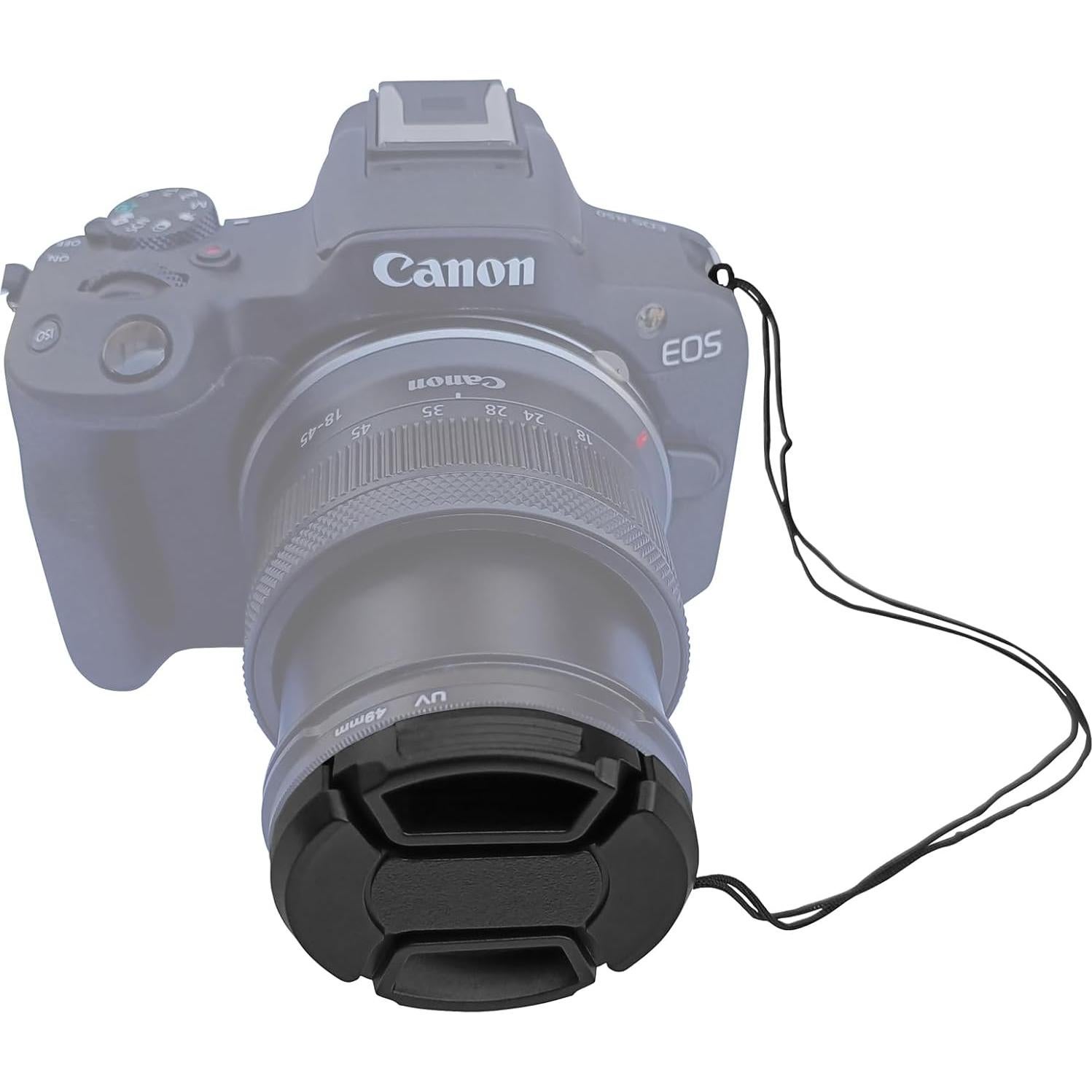 Tapa de lente 67mm Hxdzieory para Canon EF-S 18-135mm