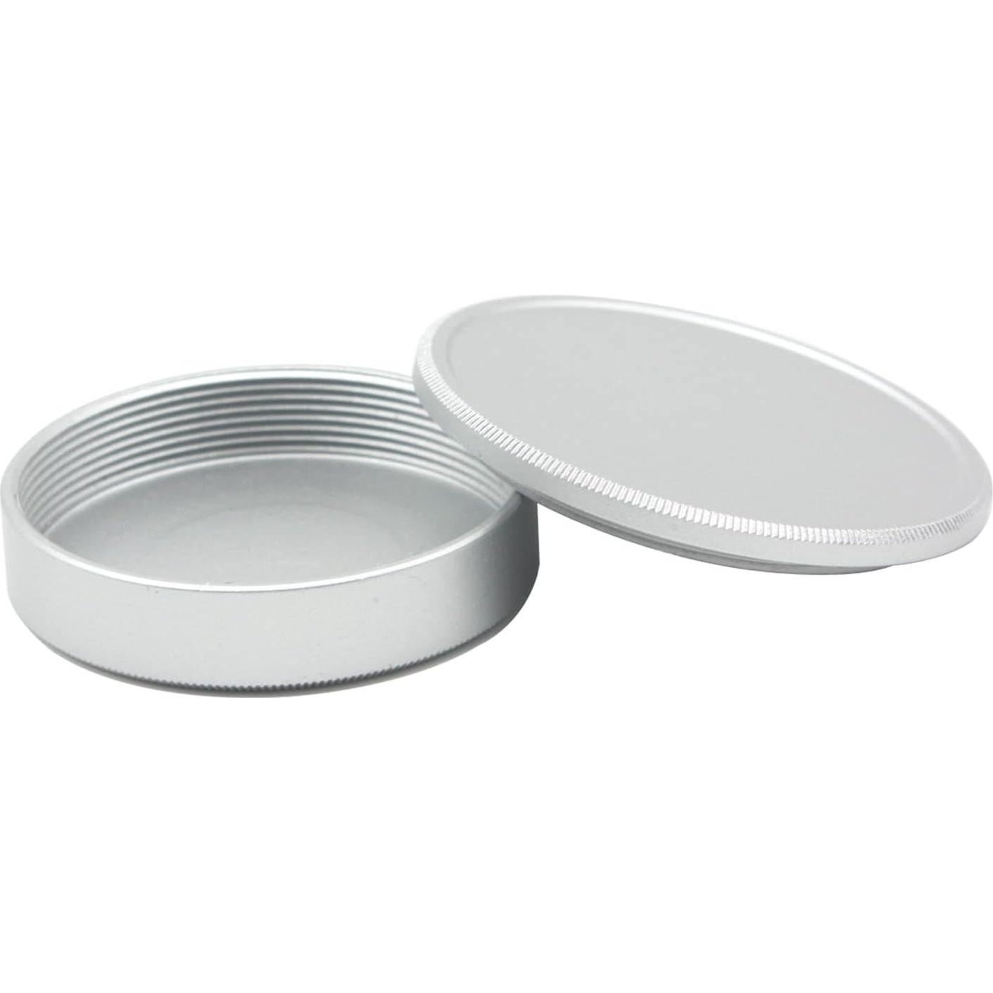 Tapa de Lente M39 TUYUNG Plata - Frontal y Trasera