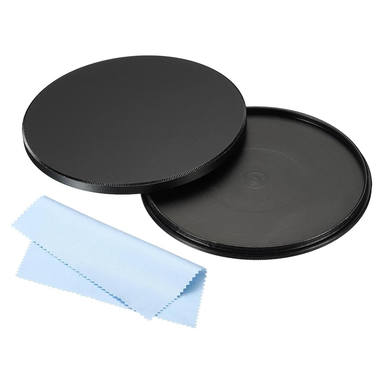 Tapa de Lente PATIKIL 82mm de Aluminio con Paño de Limpieza