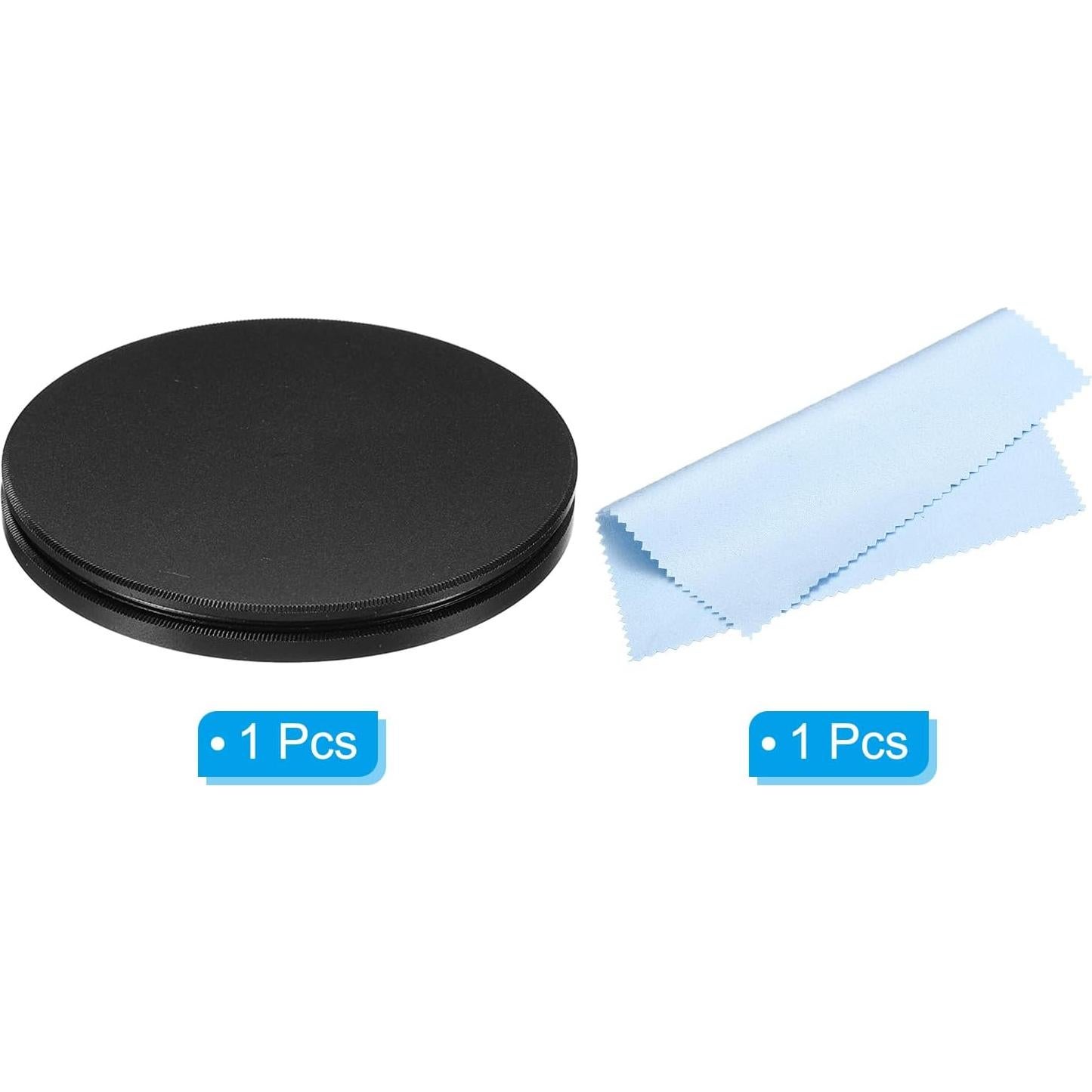 Tapa de Lente PATIKIL 82mm de Aluminio con Paño de Limpieza