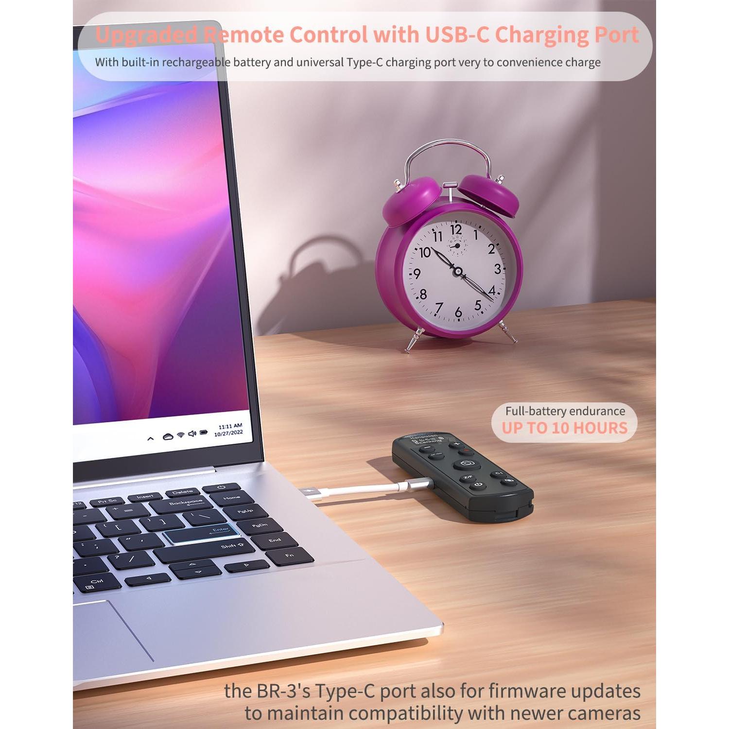 Control Remoto Inalámbrico Hanpusen para Cámaras Sony - Pantalla OLED