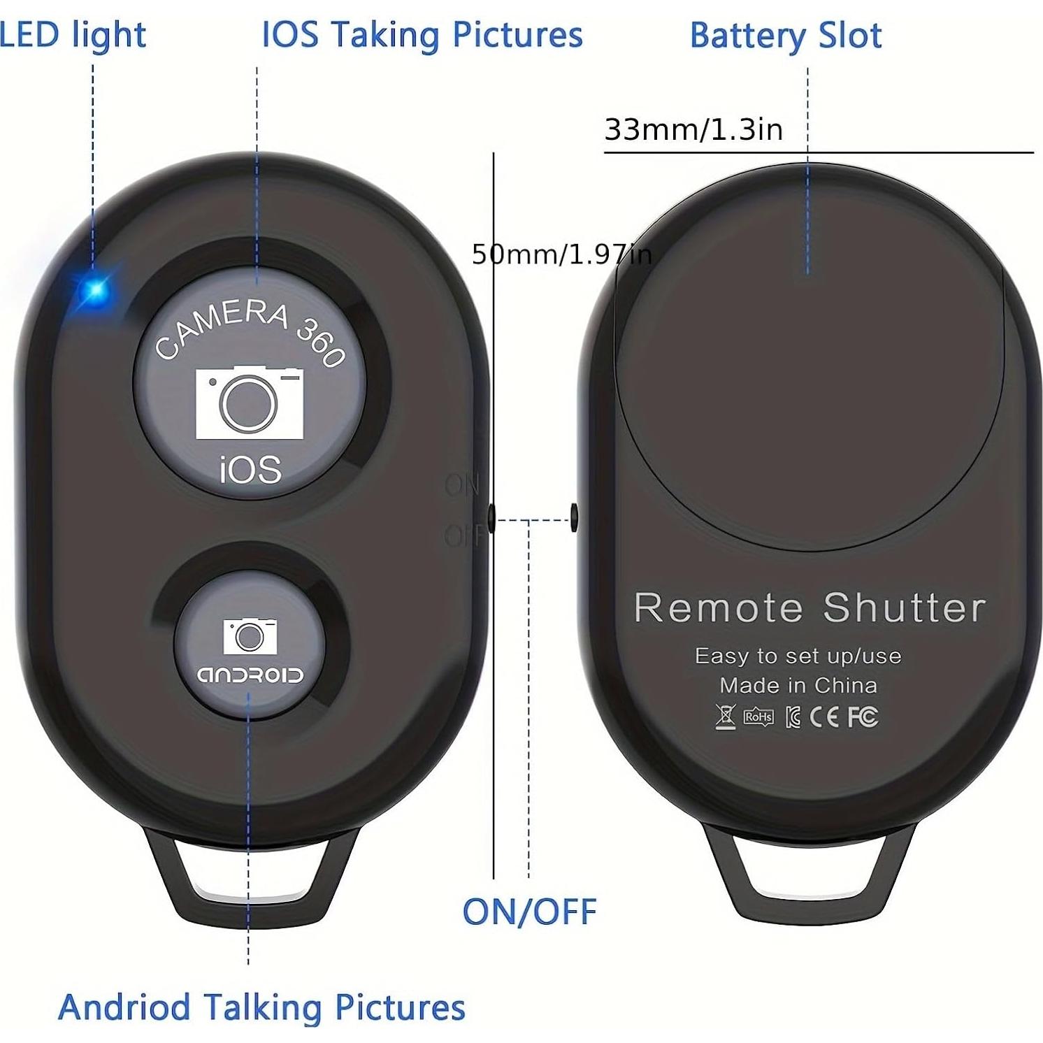 Control Remoto Inalámbrico para Cámara XINYADA - Selfies