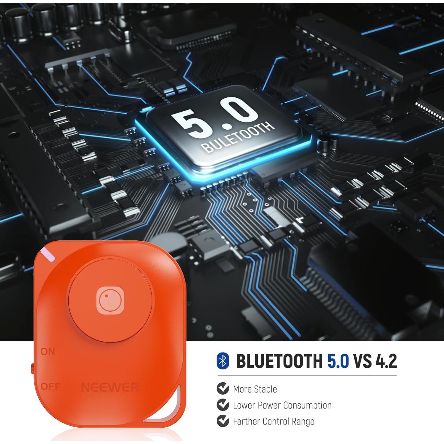 Control Remoto Inalámbrico Bluetooth NEEWER RT116 para Cámara