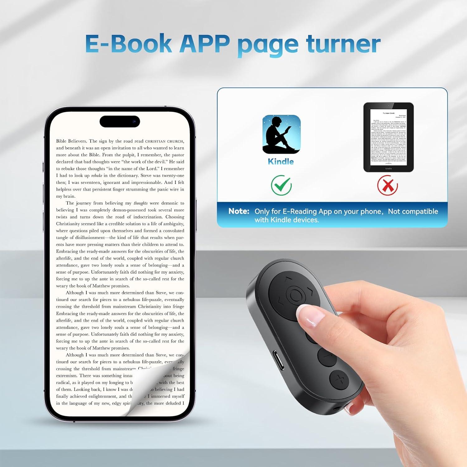 Control Remoto Inalámbrico VYVIYON CH-13 para Cámara y TikTok