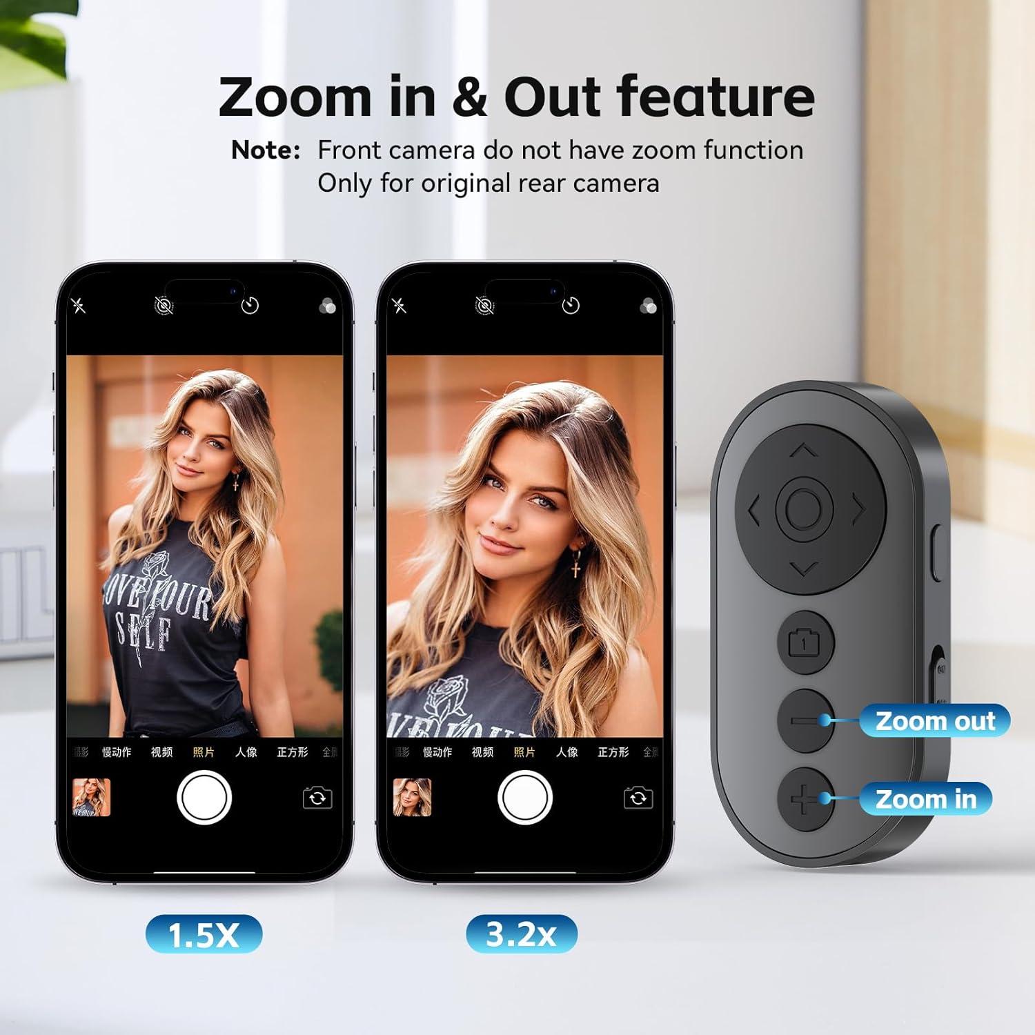 Control Remoto Inalámbrico VYVIYON CH-13 para Cámara y TikTok
