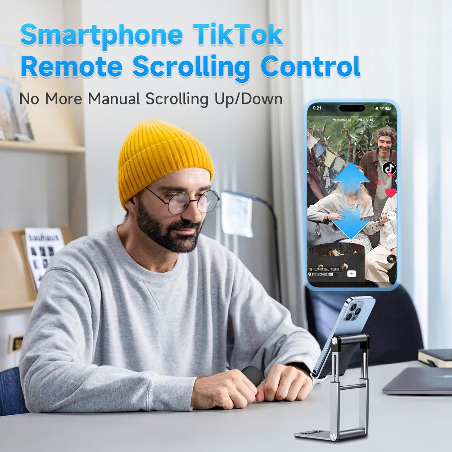 Control Remoto Bluetooth SEANCHEER R1 para TikTok y Kindle
