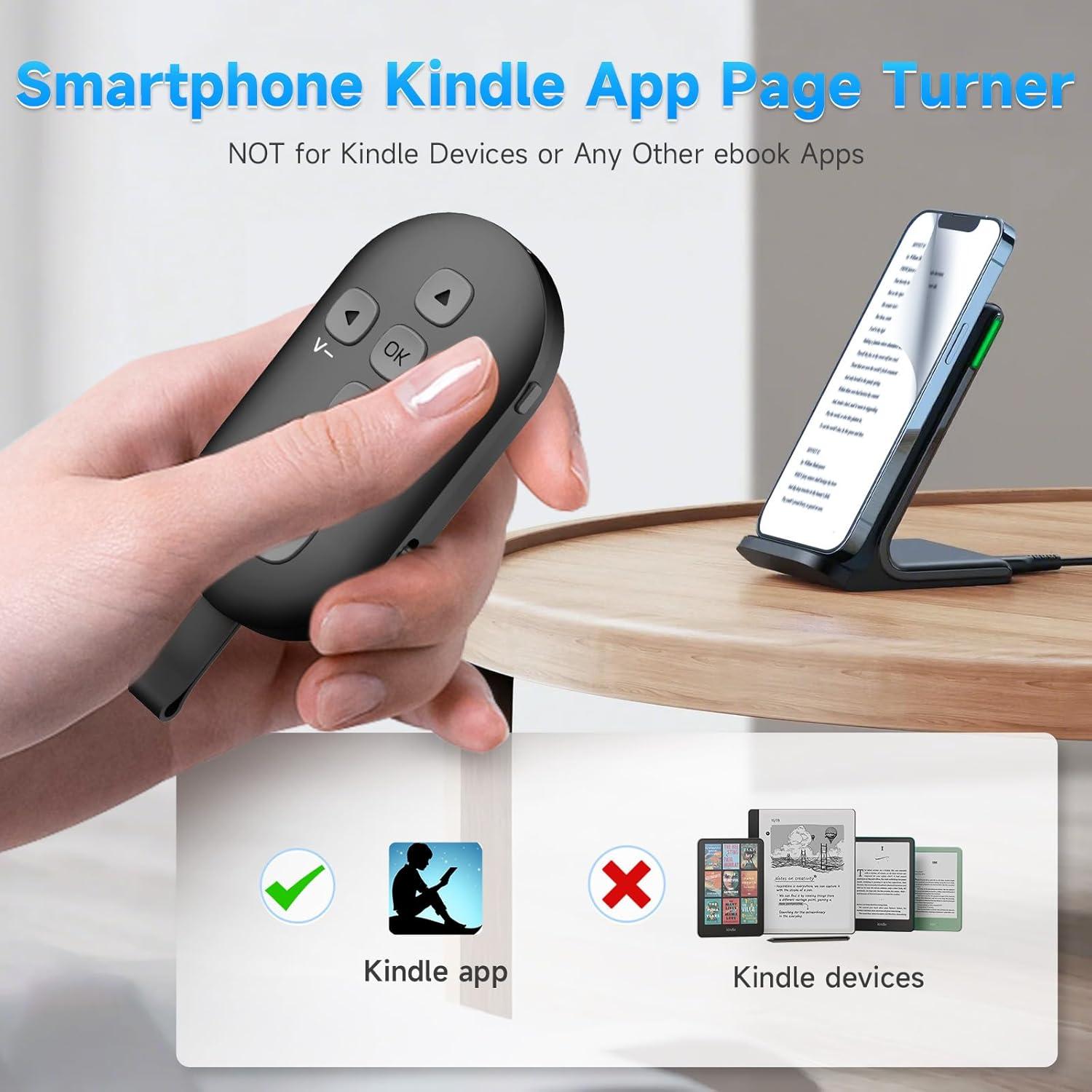 Control Remoto Bluetooth SEANCHEER R1 para TikTok y Kindle