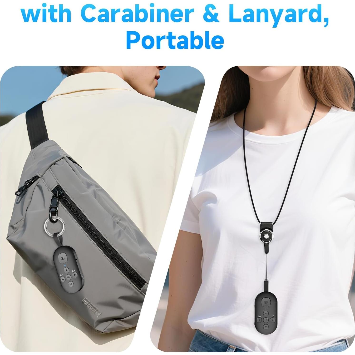 Control Remoto Bluetooth SEANCHEER R1 para TikTok y Kindle