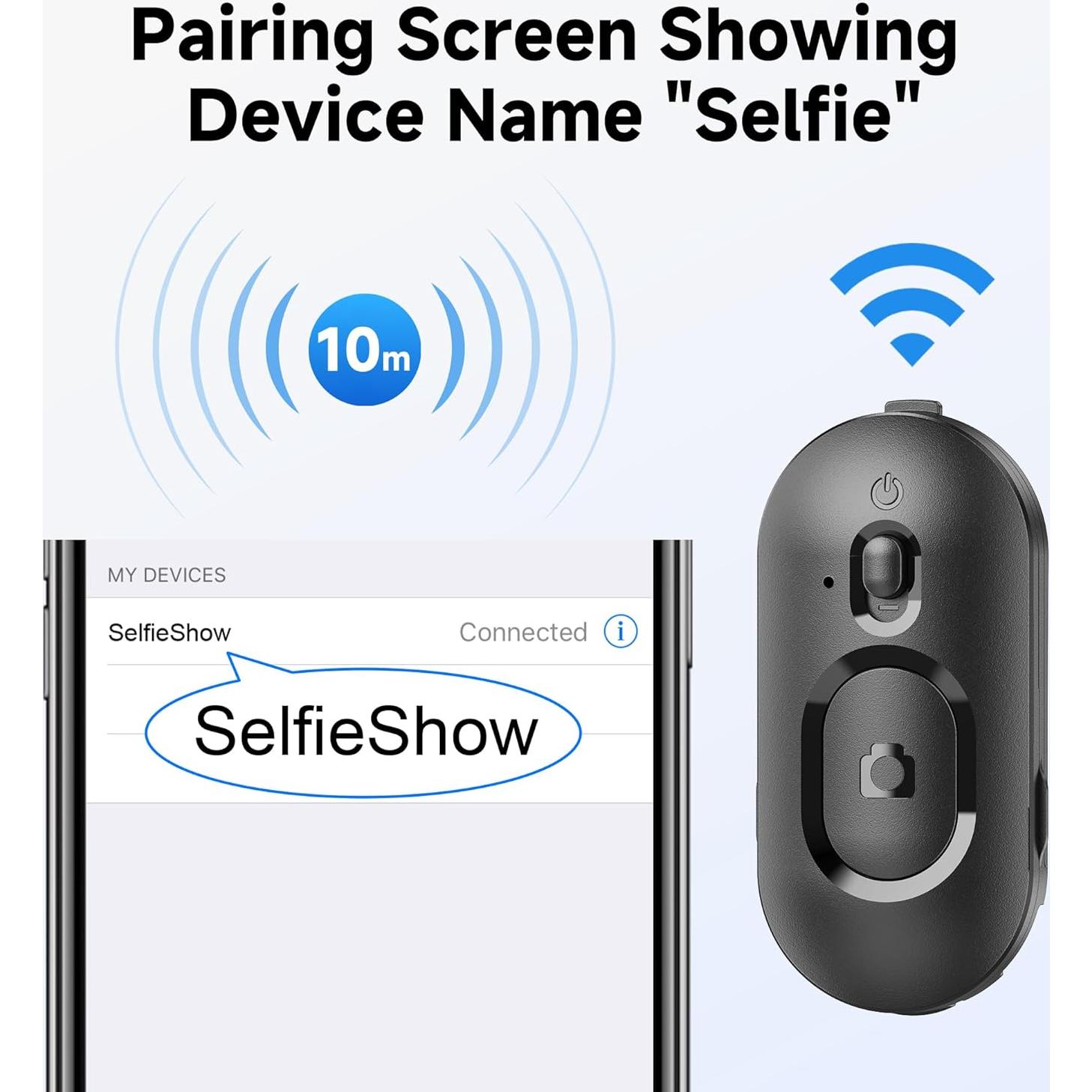 Bastón de Selfie Trípode Remoto Inalámbrico Selfieshow