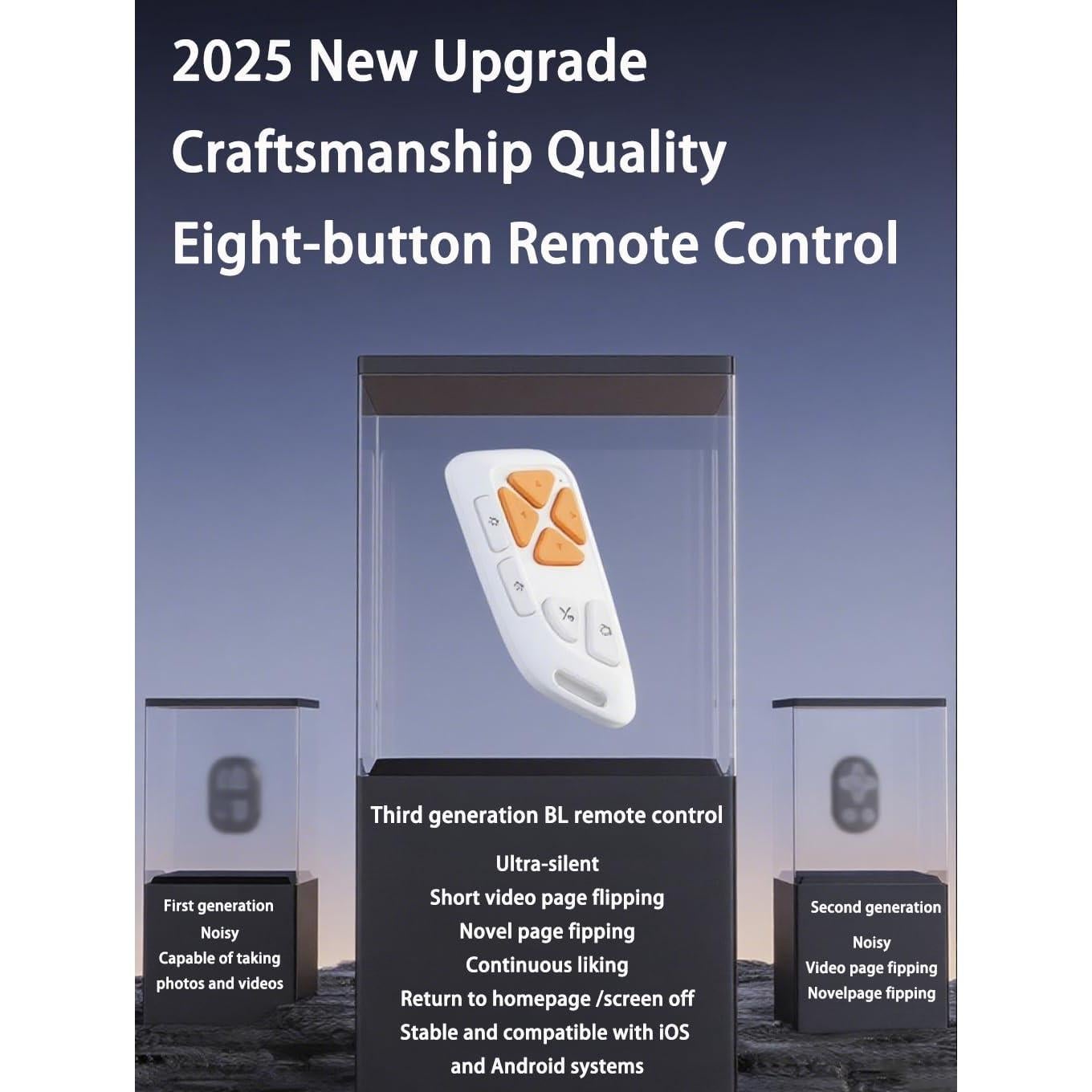 Control Remoto Inalámbrico Genérico para Cámara - iPhone y Android