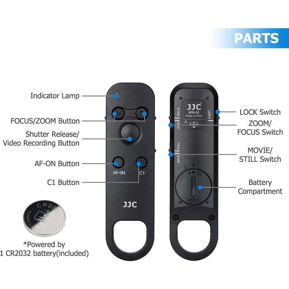 Control Remoto Inalámbrico Bluetooth JJC RMT-P1BT para Sony