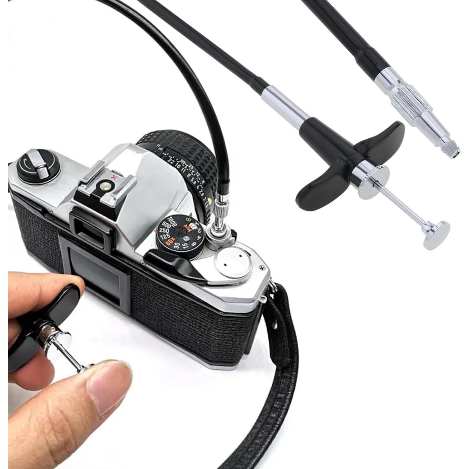 Cable de Disparador Mecánico 70cm Crear Idea para Fujifilm y Sony