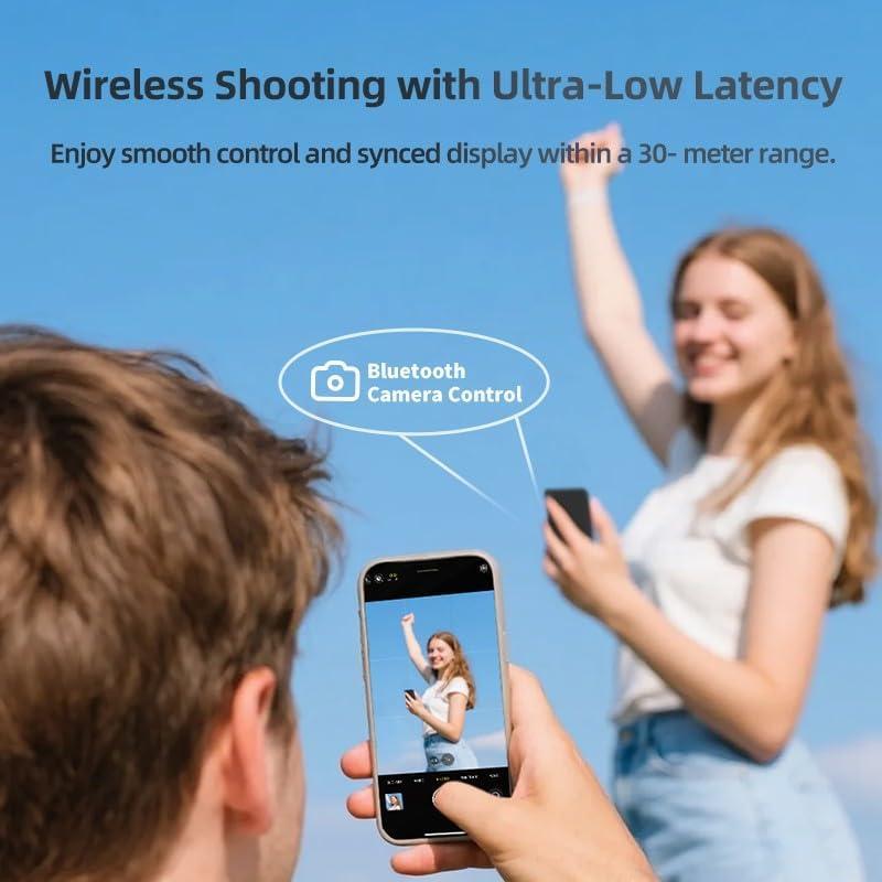 Monitor Selfie Inalámbrico Shimbol CP5 Mini 2 HD 2.4" Negro