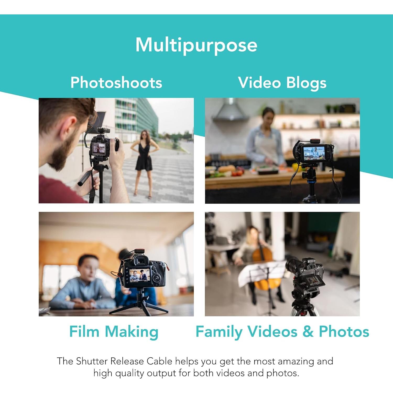 Cable de liberación de obturador remoto Foto&Tech N3 2.5mm