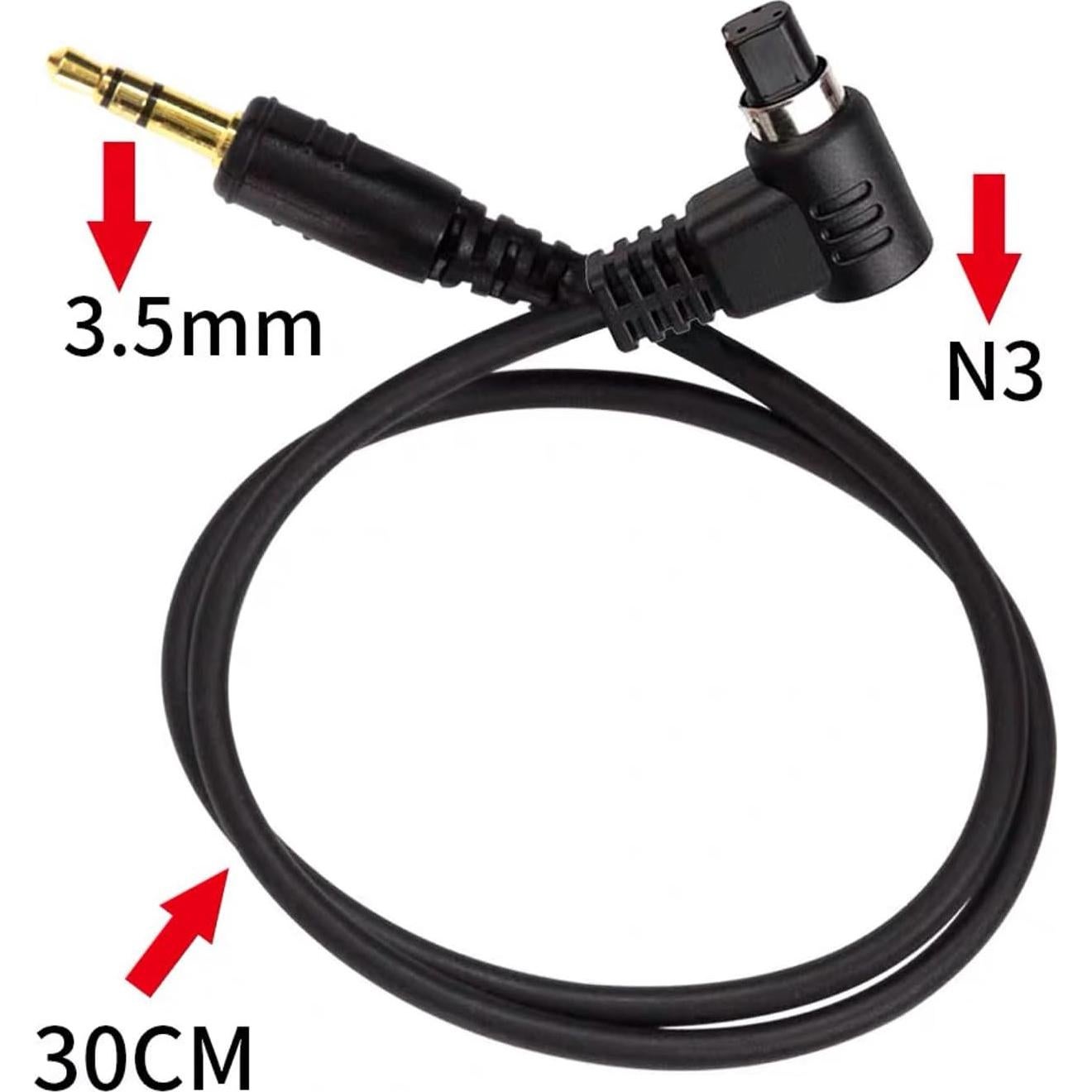 Cable de liberación remota N3 3.5mm Pixel para Canon EOS