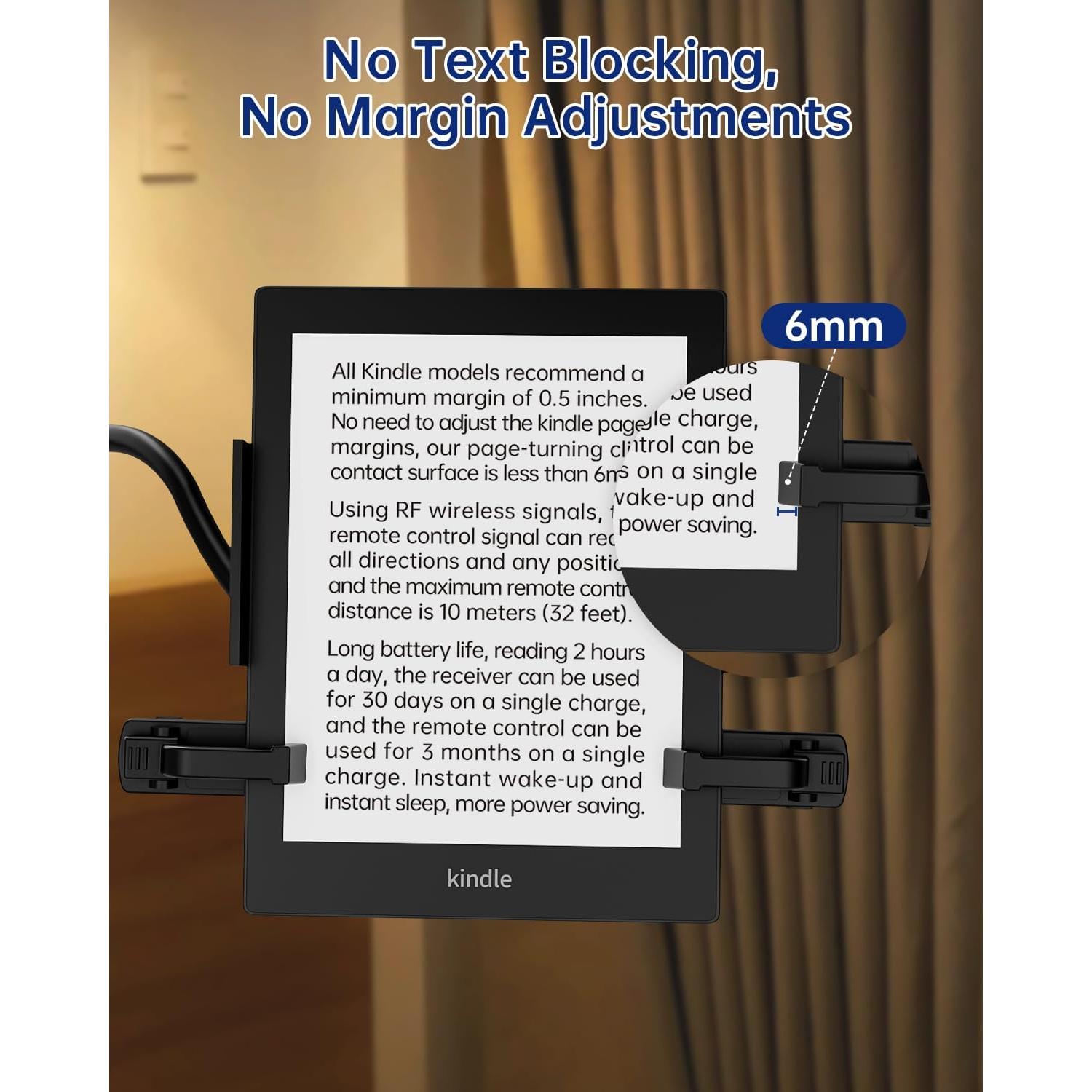 Control Remoto para Kindle Paperwhite TeoTeeo KT01 PRO Negro