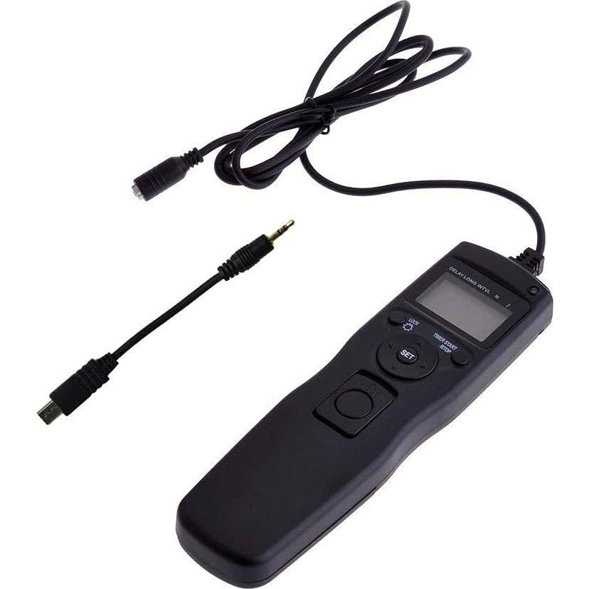 Control Remoto de Obturador ABUYCS con Temporizador LCD para Sony