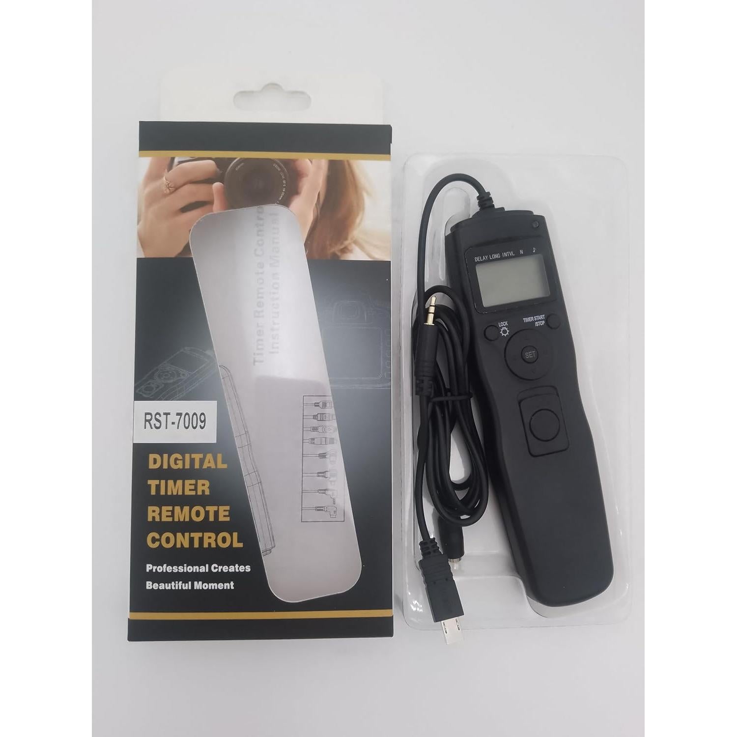 Control Remoto de Obturador ABUYCS con Temporizador LCD para Sony