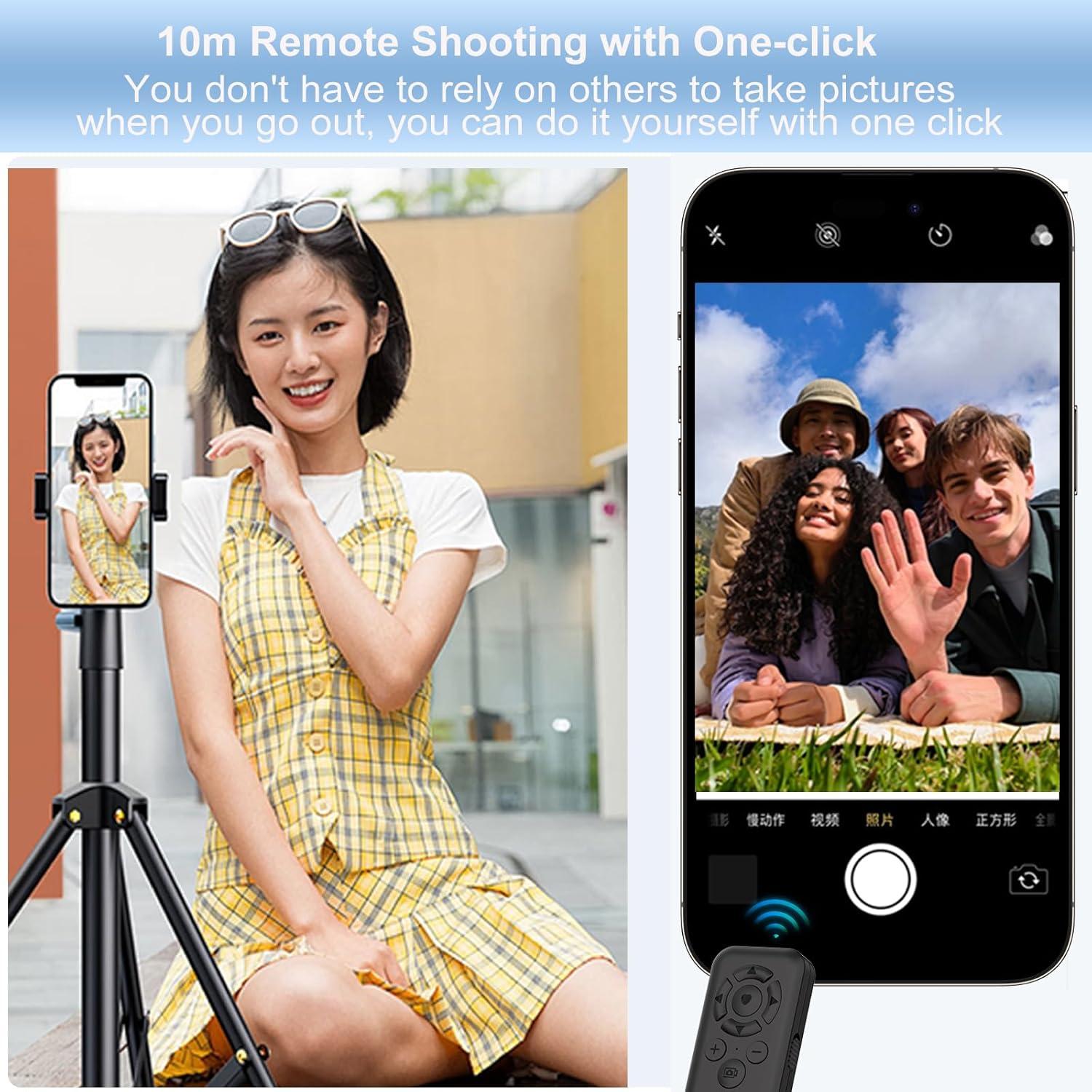 Control Remoto de Cámara Bluetooth HYZUITDB para iPhone/Android