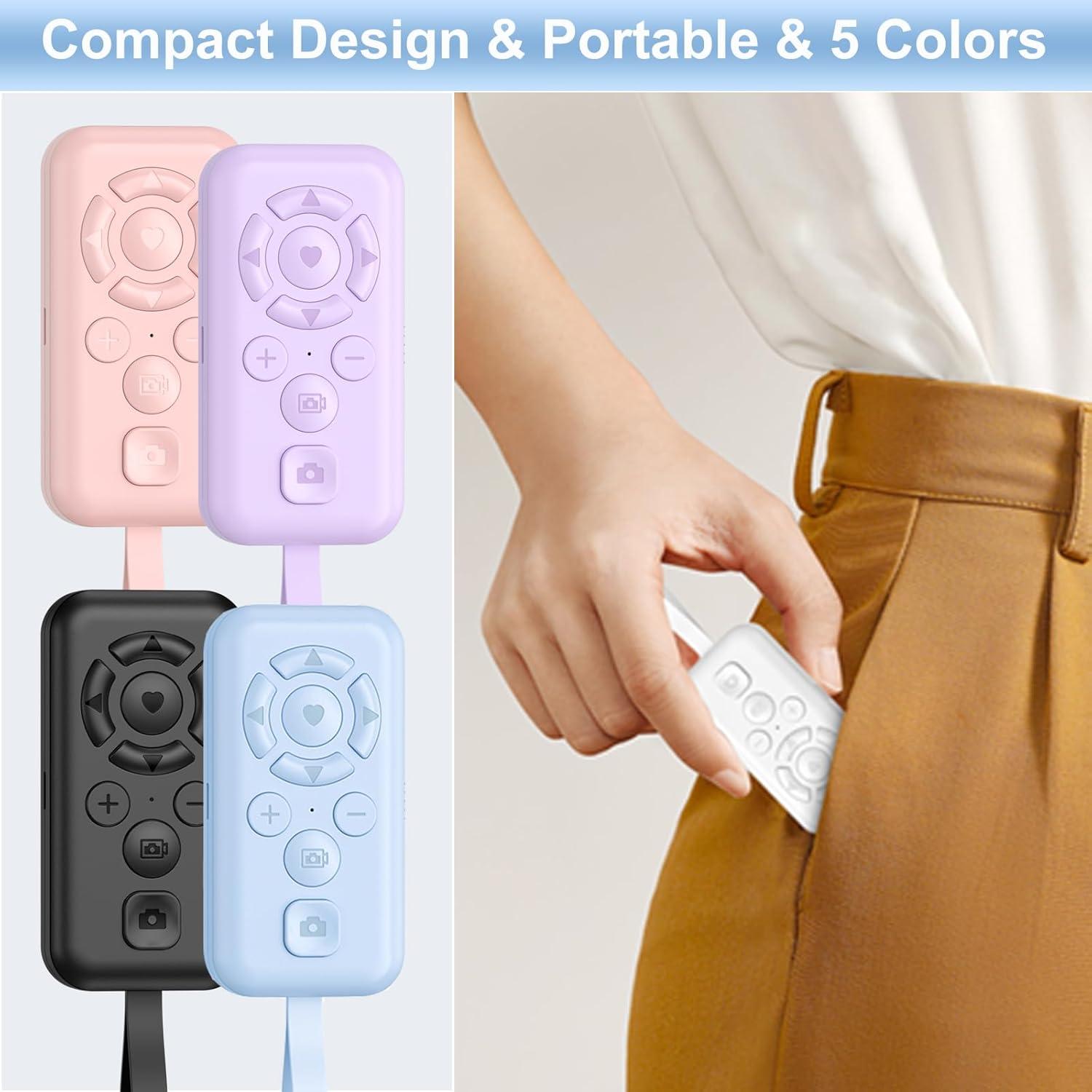 Control Remoto de Cámara Bluetooth HYZUITDB para iPhone/Android