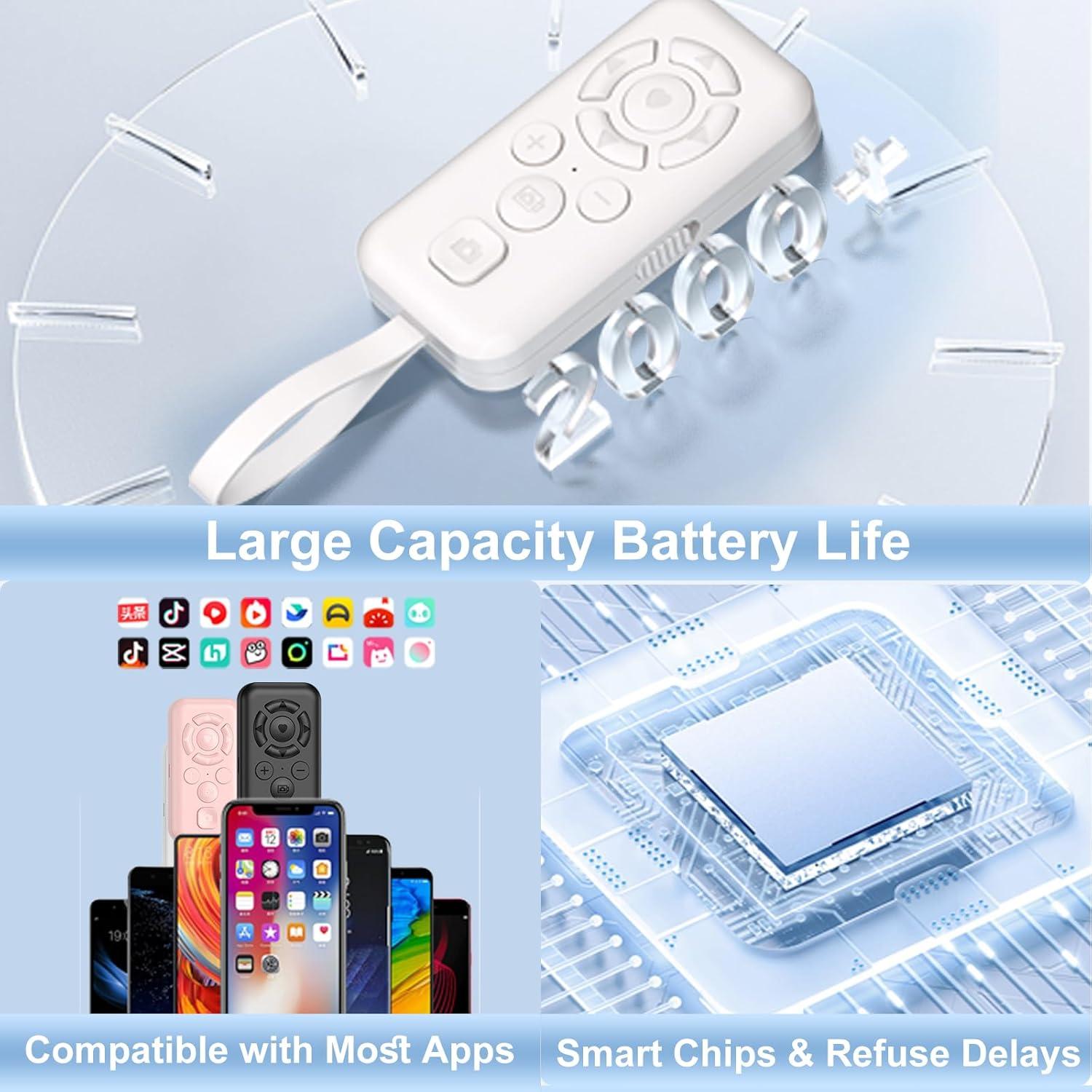 Control Remoto de Cámara Bluetooth HYZUITDB para iPhone/Android