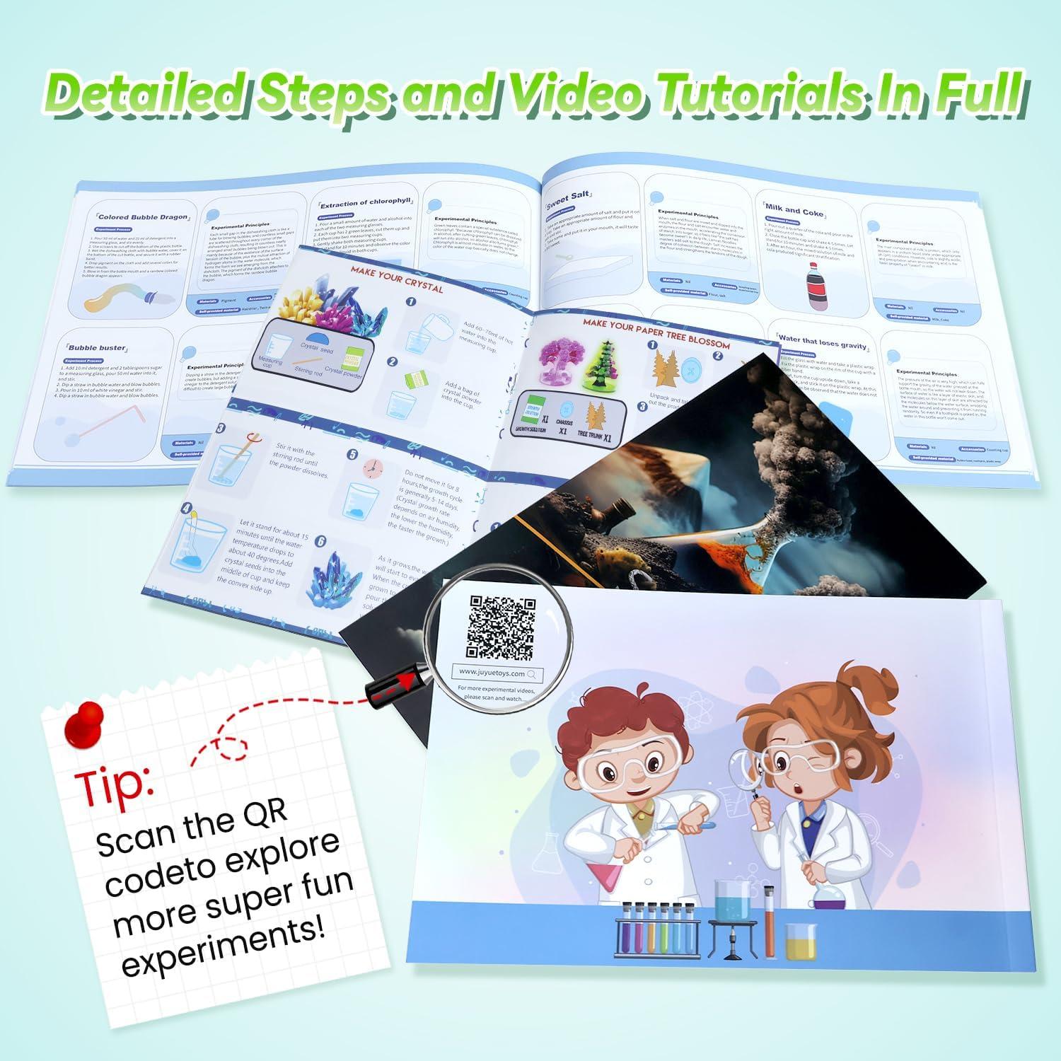 Kit de Ciencia Rxeody 250+ Experimentos STEM para Niños