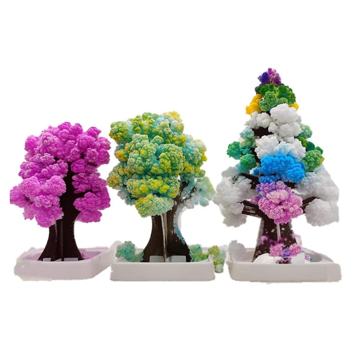 Mini árbol de Navidad mágico DIY 9.5 cm - Kit de cristales