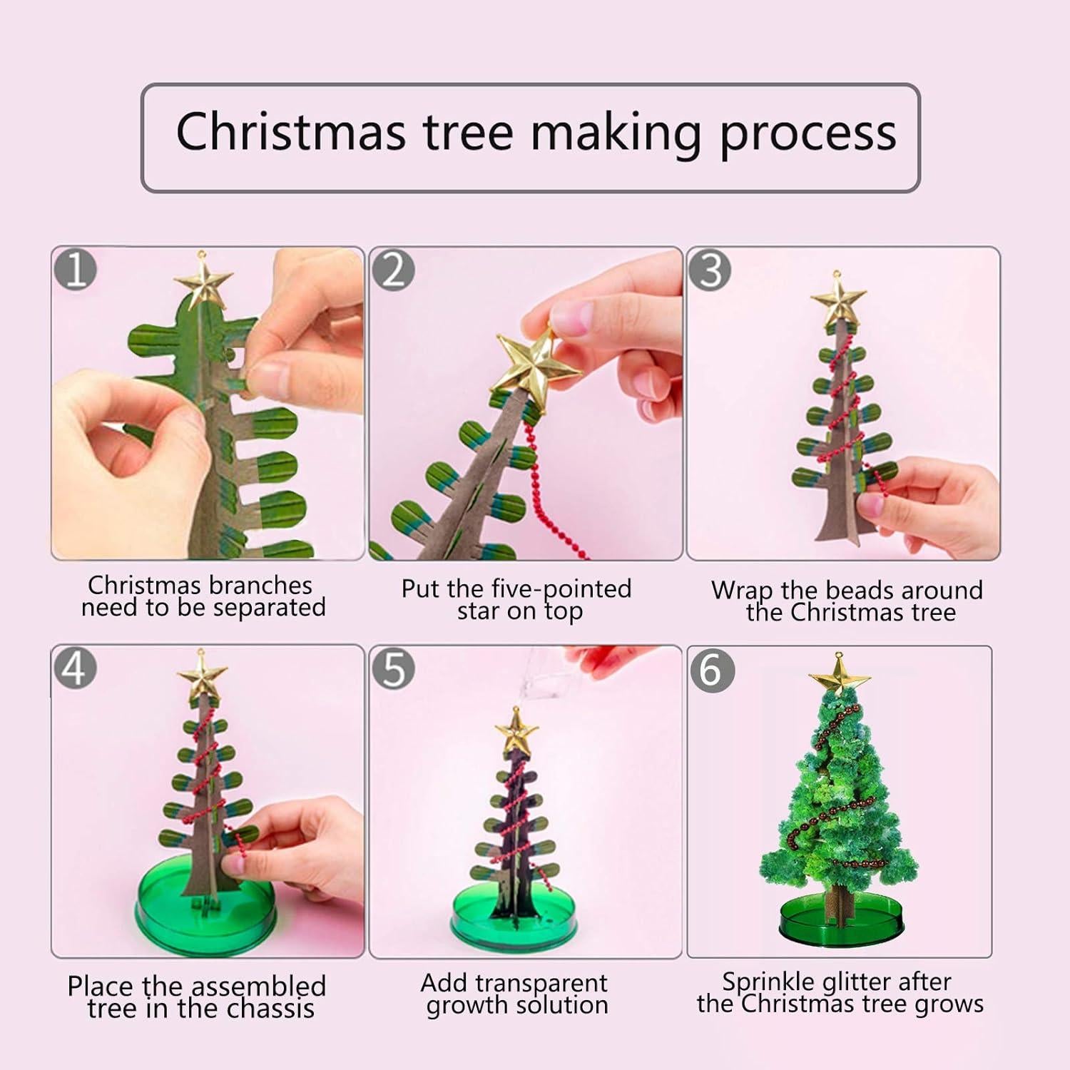 Árbol de Navidad Mágico en Crecimiento AhkeaDirectly 22cm