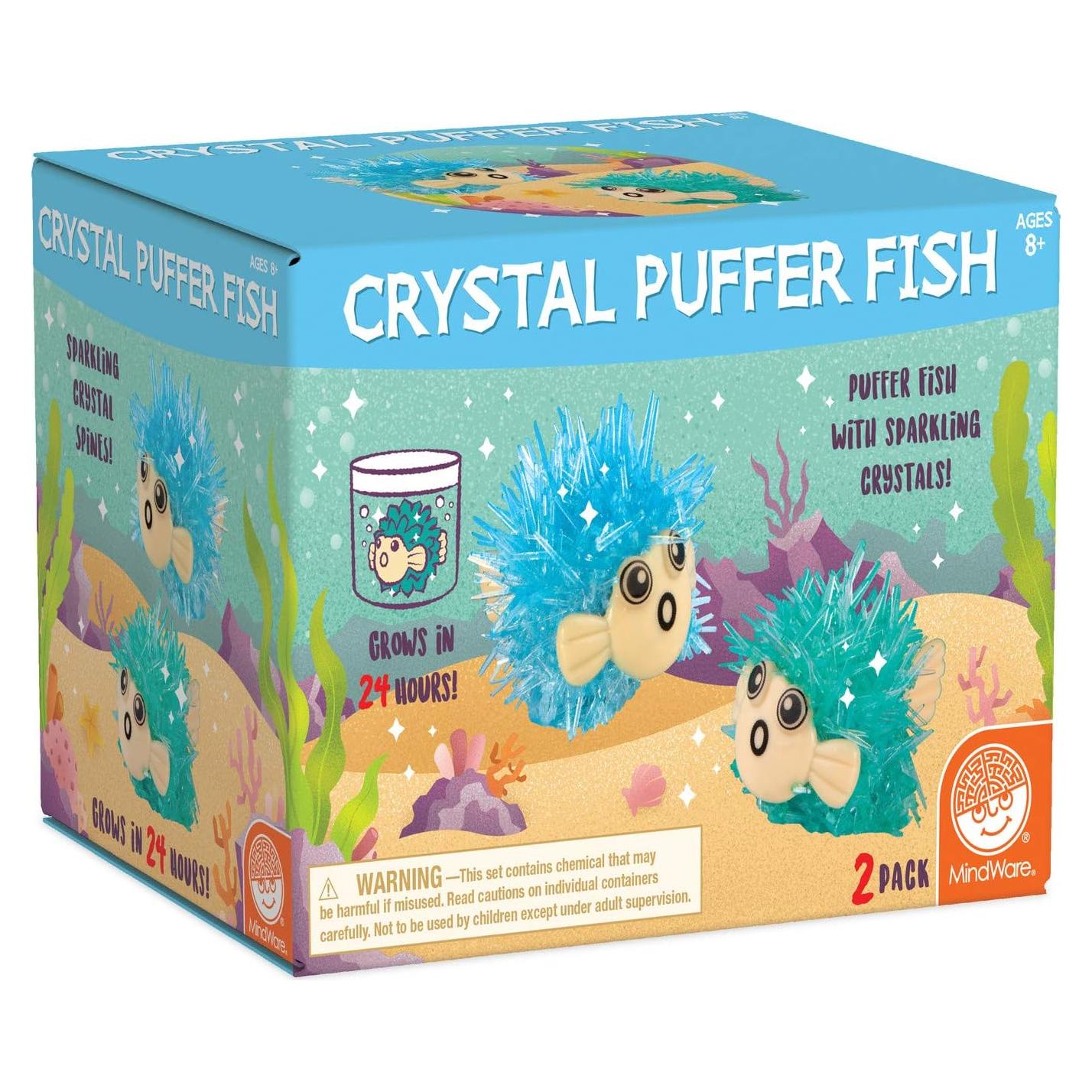 Kit de Crecimiento de Cristales MindWare - 2 Peces Globo DIY