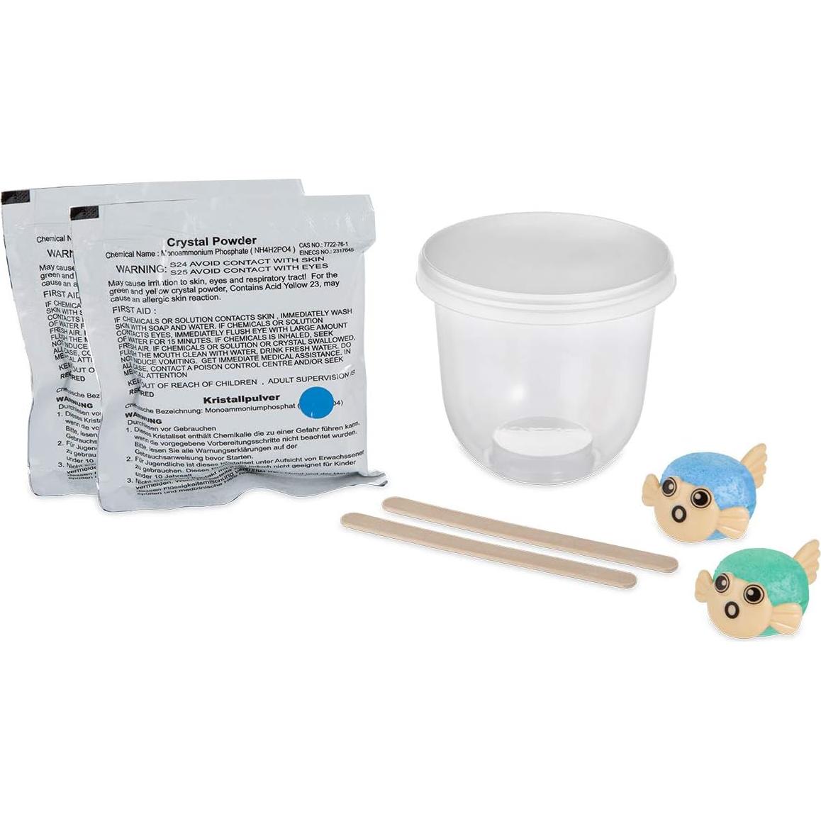 Kit de Crecimiento de Cristales MindWare - 2 Peces Globo DIY