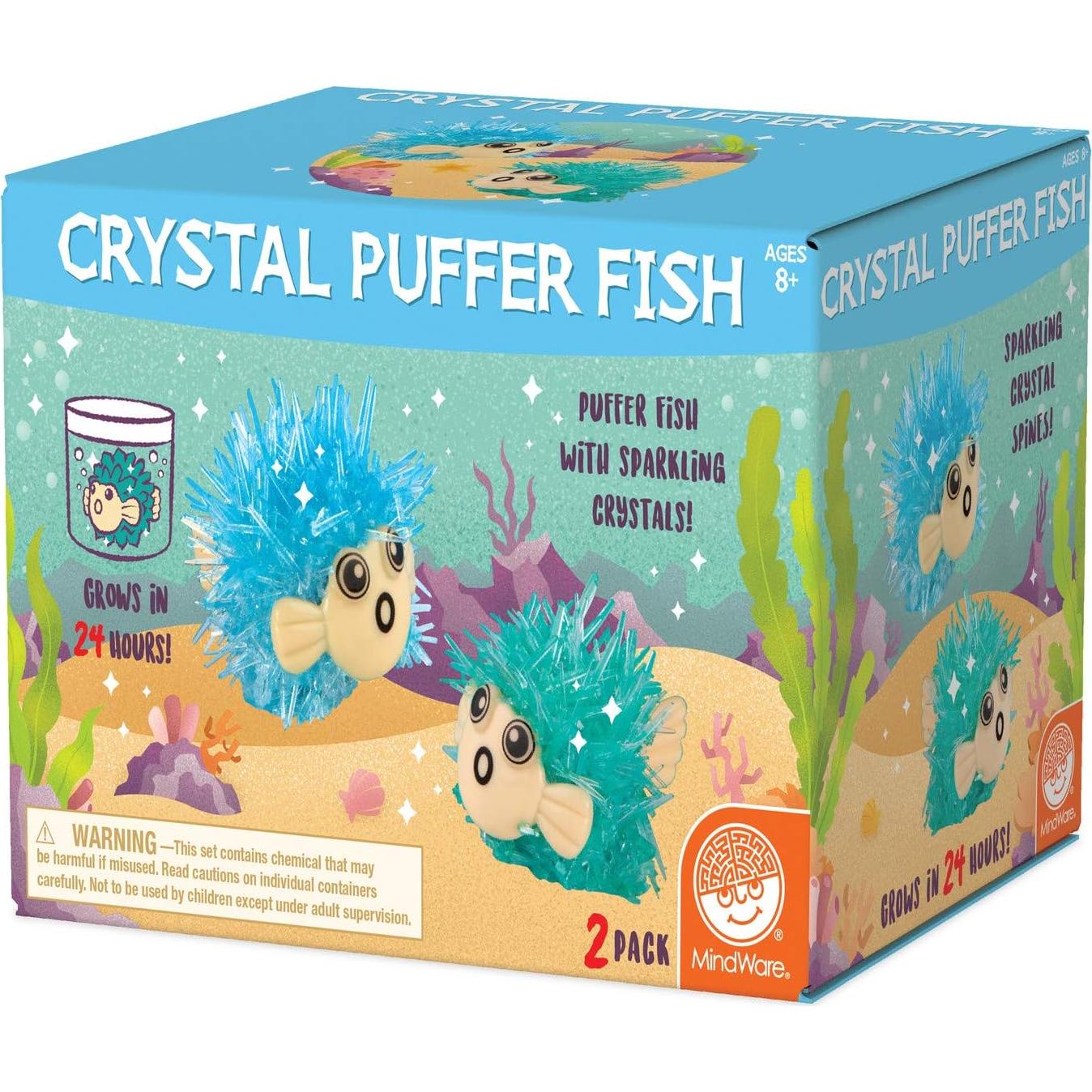 Kit de Crecimiento de Cristales MindWare - 2 Peces Globo DIY