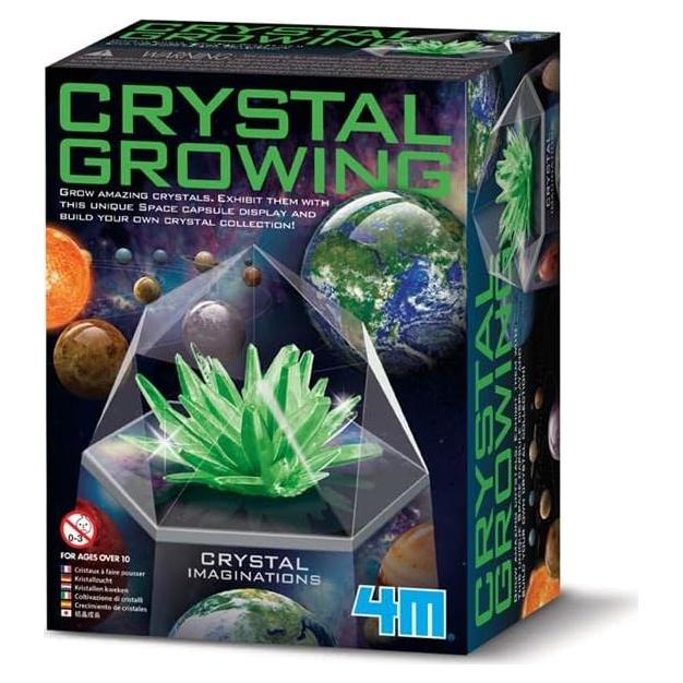 Kit de Crecimiento de Cristales 4M Verde - Actividad Educativa