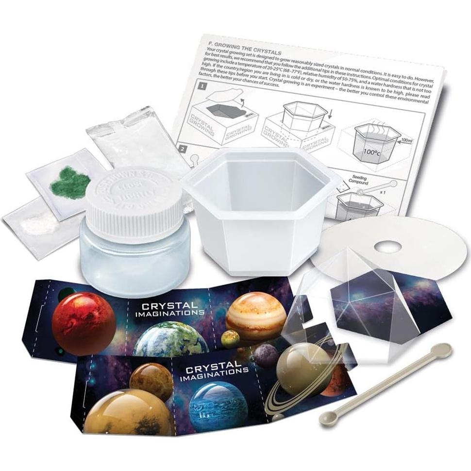 Kit de Crecimiento de Cristales 4M Verde - Actividad Educativa