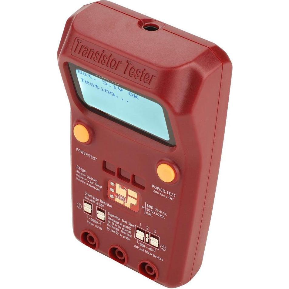 Probador Digital de Transistores BSIDE ESR02 Pro - Medidor de Capacitores e Inductores