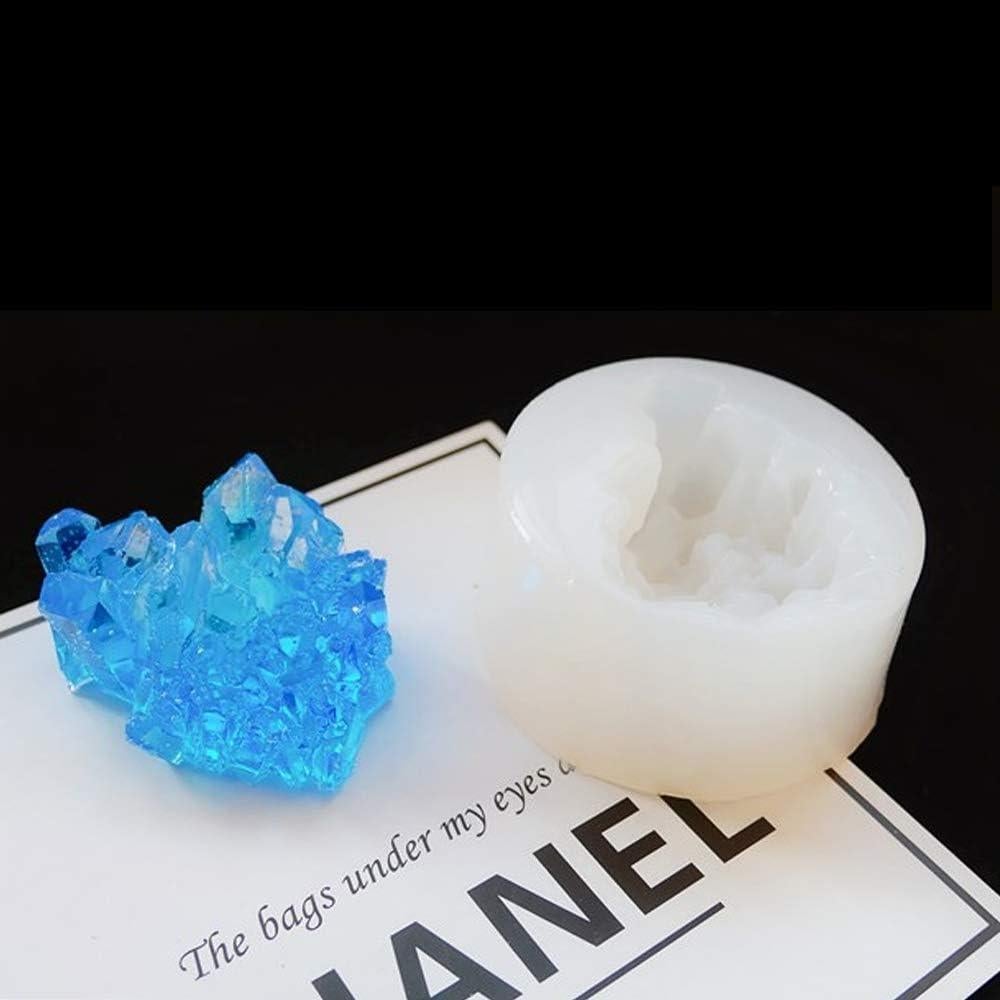 3 Moldes de Silicona Mulukaya para Joyería - Cristal Irregular