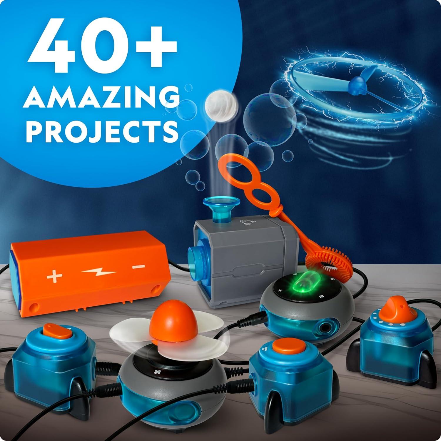 Kit de Electrónica National Geographic - 40 Proyectos STEM para Niños