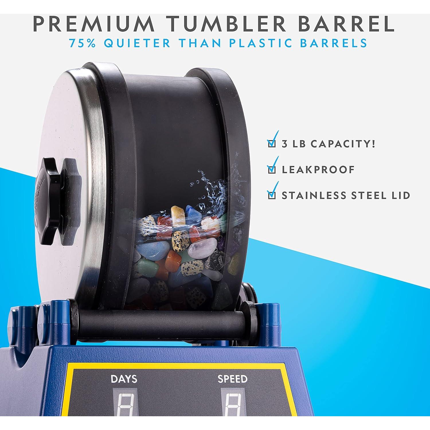 Kit de Pulido de Rocas National Geographic 3 kg con GemFoam