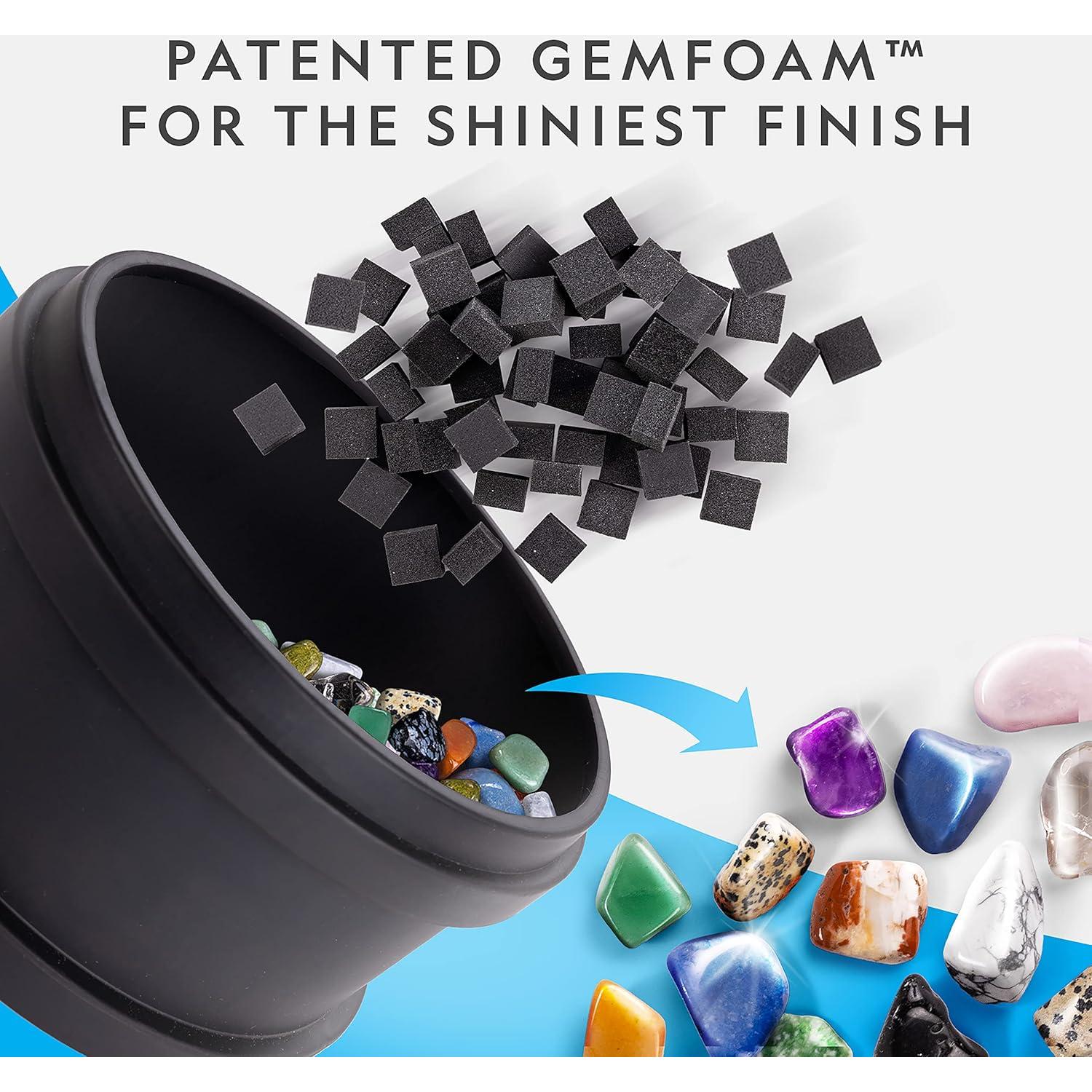 Kit de Pulido de Rocas National Geographic 3 kg con GemFoam
