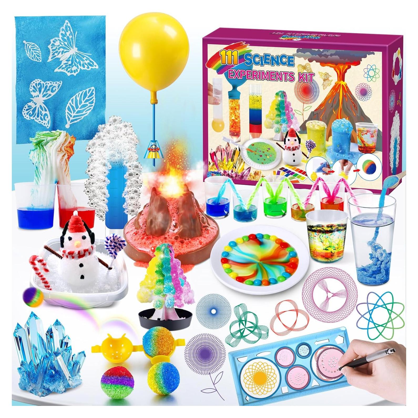 Kit de Experimentos Científicos UNGLINGA 111 para Niños