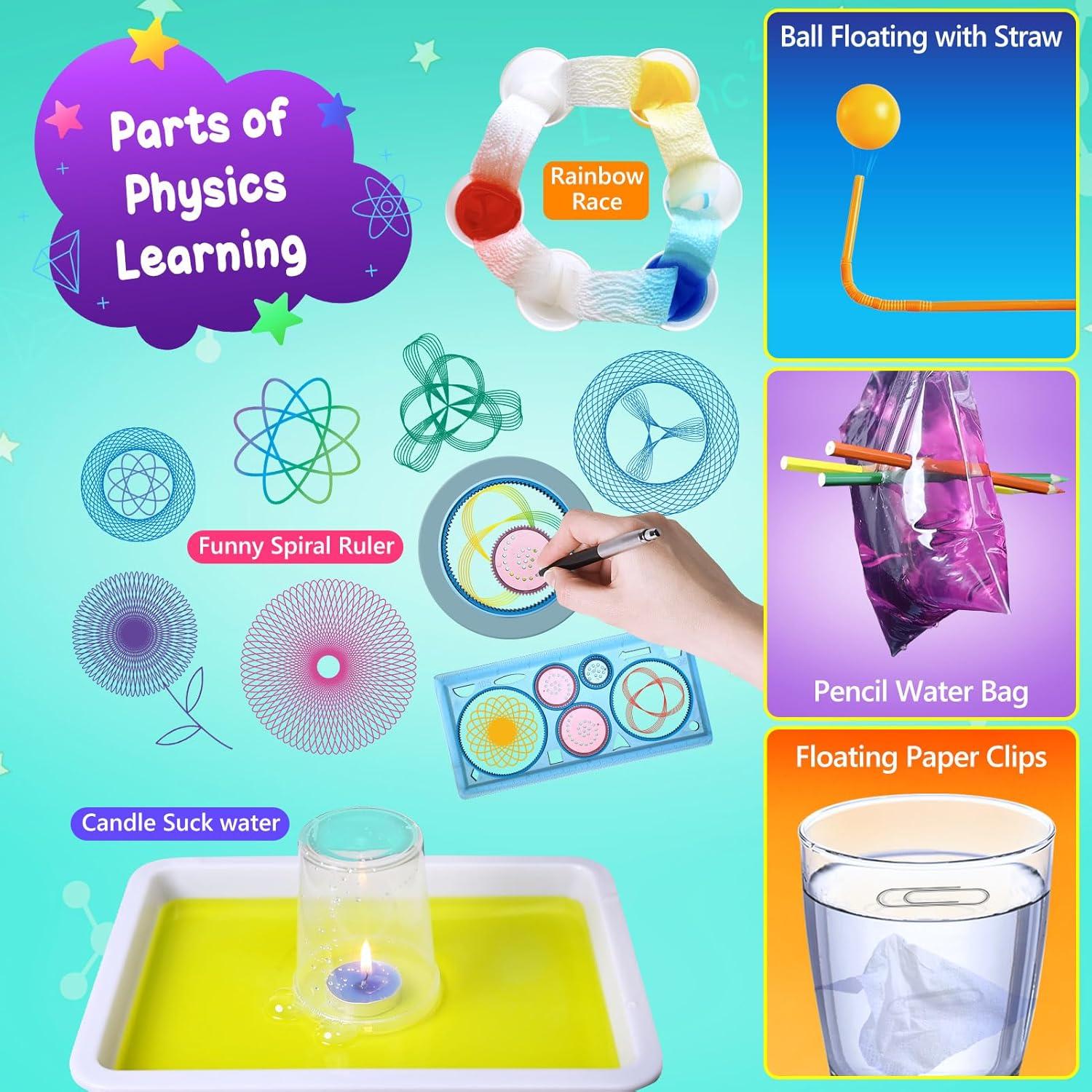 Kit de Experimentos Científicos UNGLINGA 111 para Niños