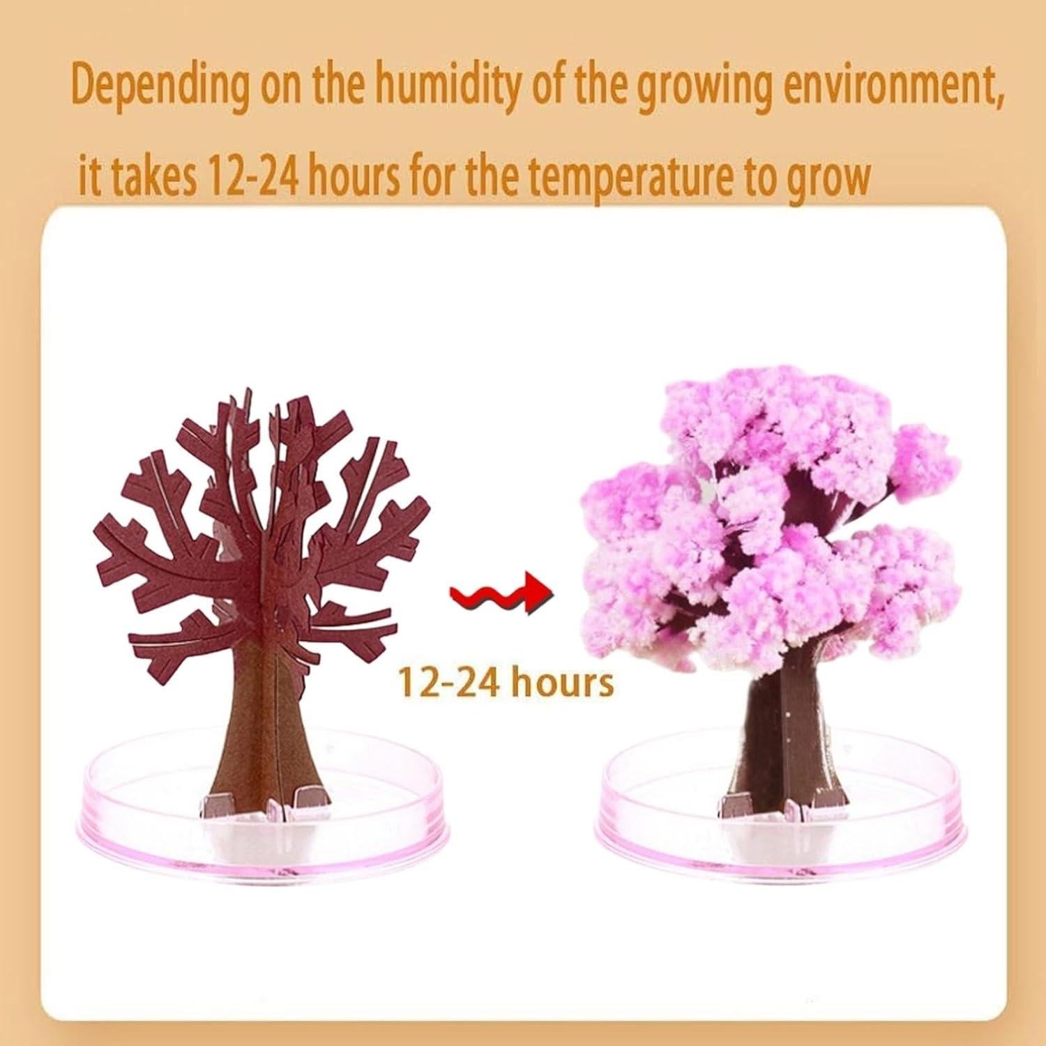 Árbol de Navidad Mágico Verde - Kit de Crecimiento de Cristales