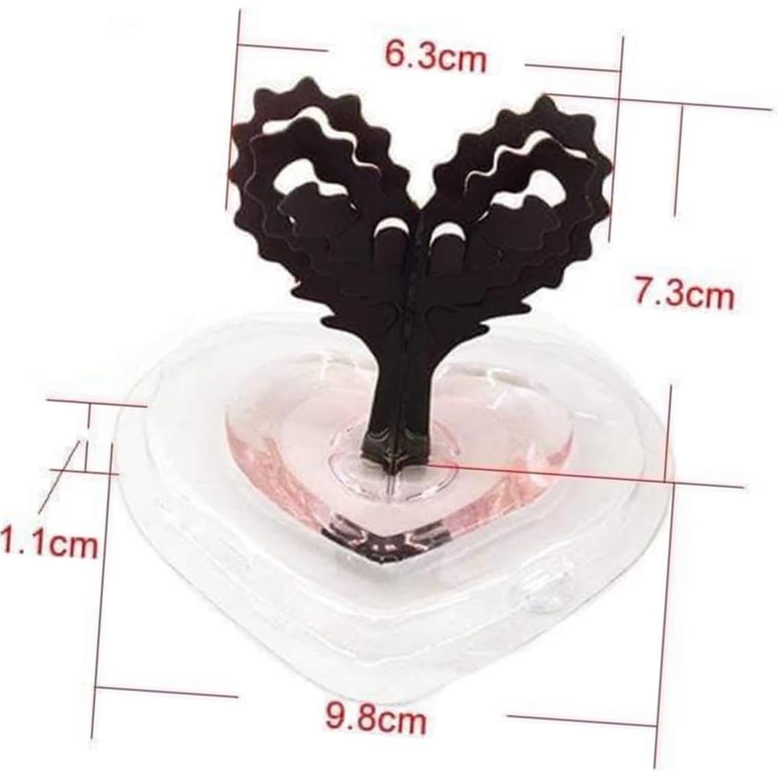 Kit de Crecimiento de Cristales en Forma de Corazón Vaguelly