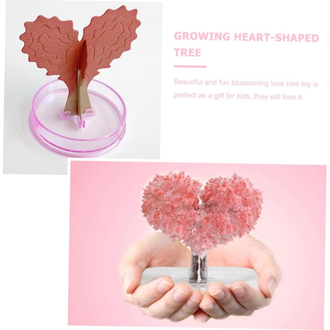 Kit de Crecimiento de Cristales en Forma de Corazón Vaguelly