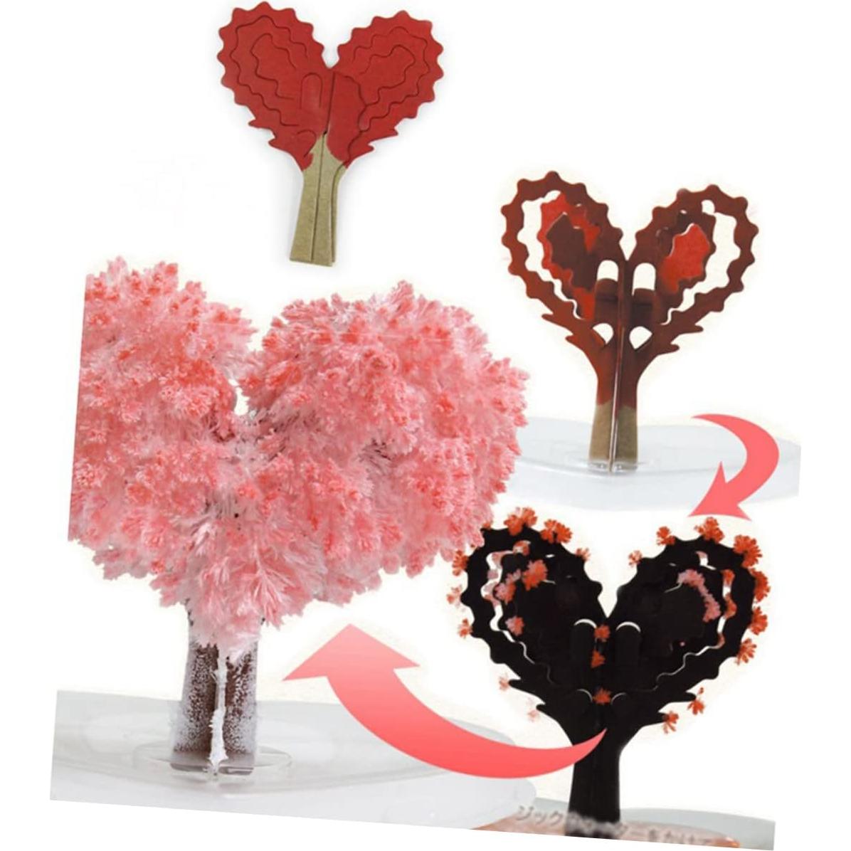 Kit de Crecimiento de Cristales en Forma de Corazón Vaguelly