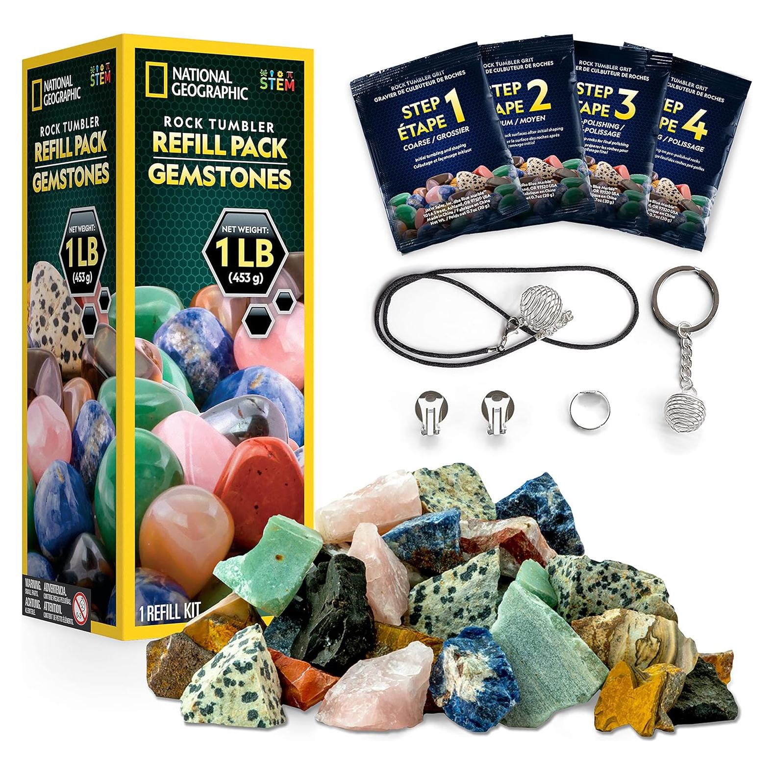 Kit de Recarga de Gemas National Geographic - 9 Variedades