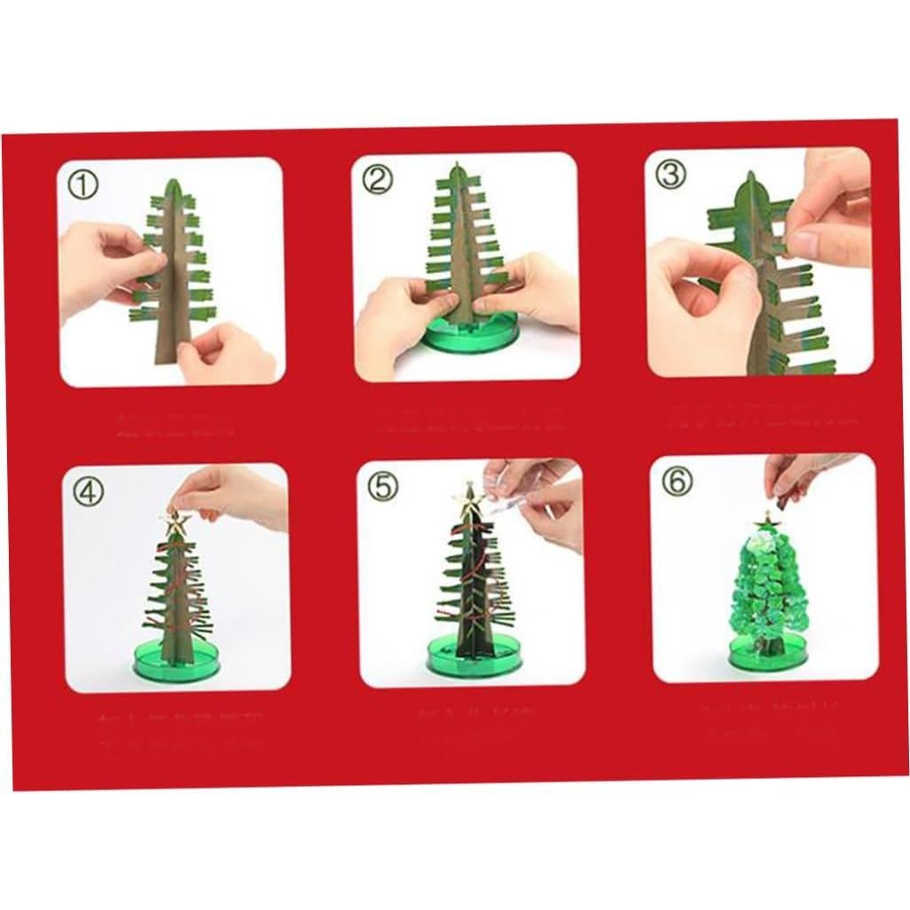 Árbol de Navidad Creciente DIY KUYYFDS - Regalo Creativo para Niños