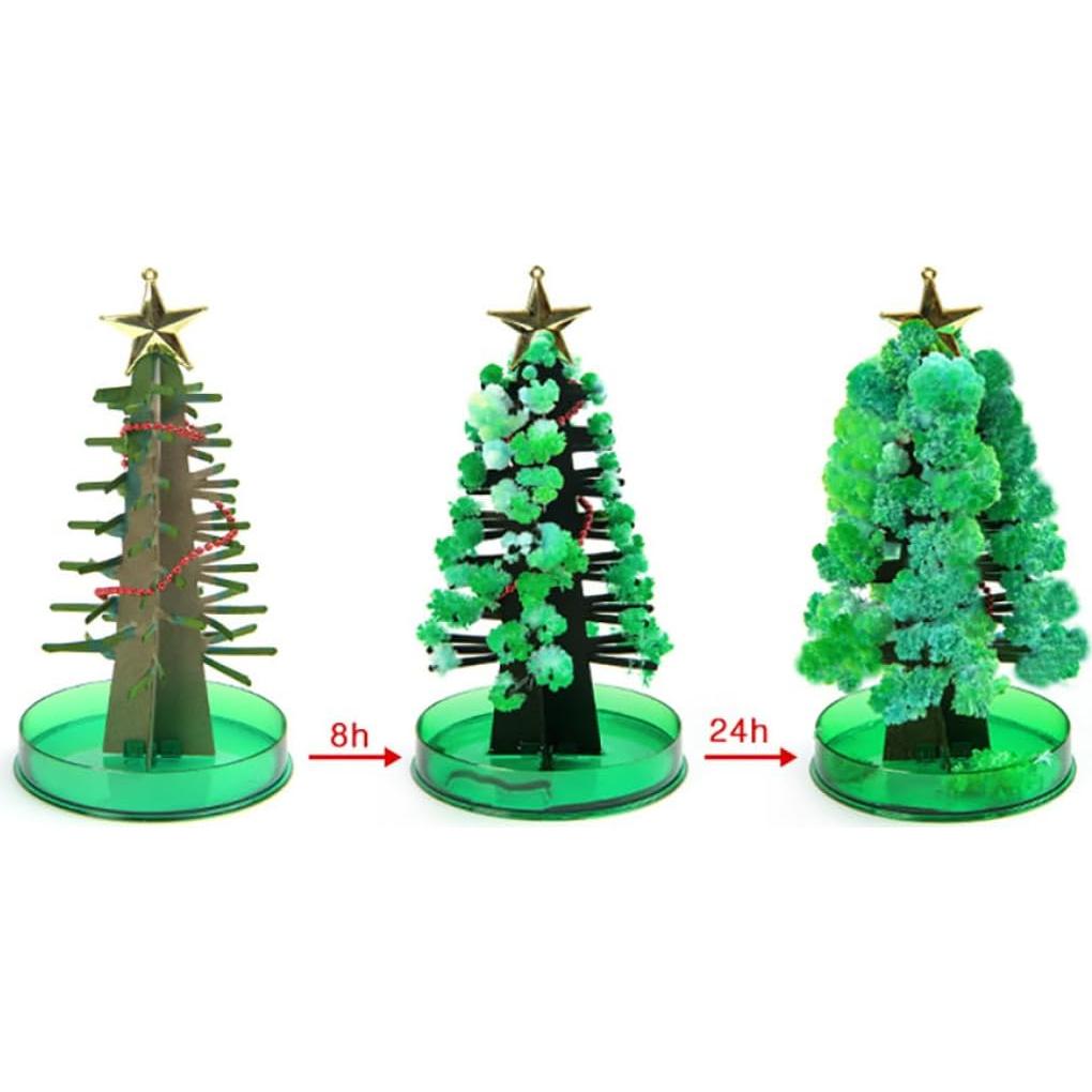 Árbol de Navidad Creciente DIY KUYYFDS - Regalo Creativo para Niños