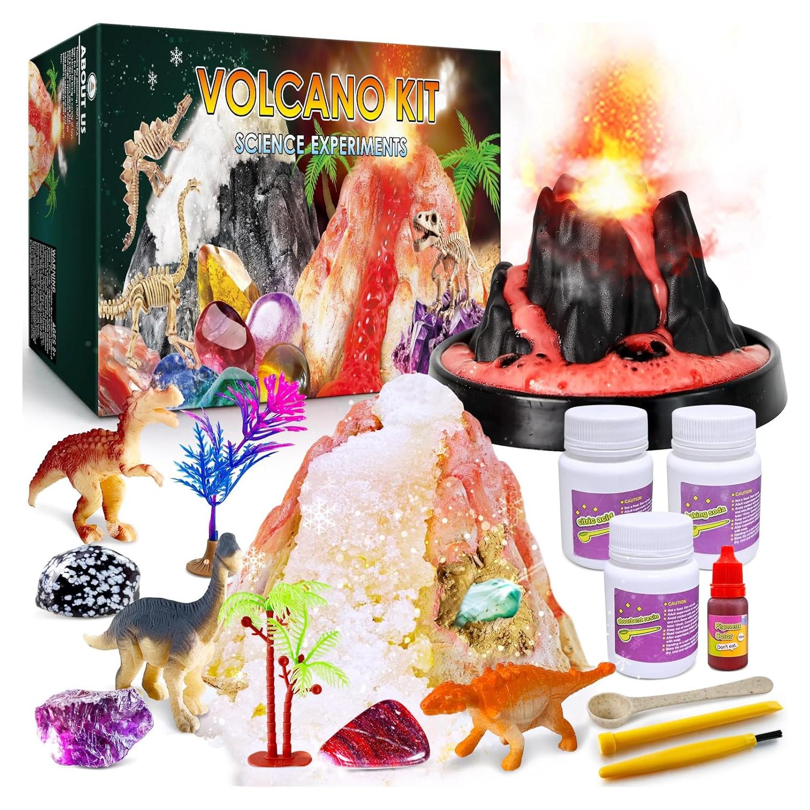 Kit de Ciencia Volcán Eruptivo UNGLINGA para Niños 0.46 kg