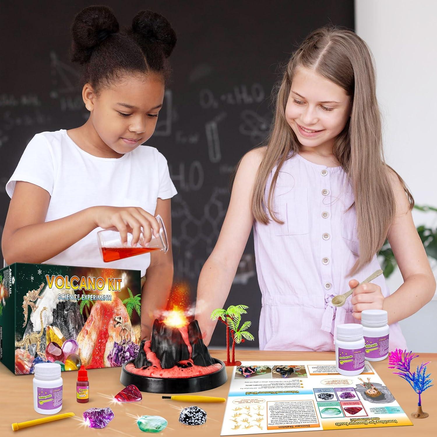 Kit de Ciencia Volcán Eruptivo UNGLINGA para Niños 0.46 kg
