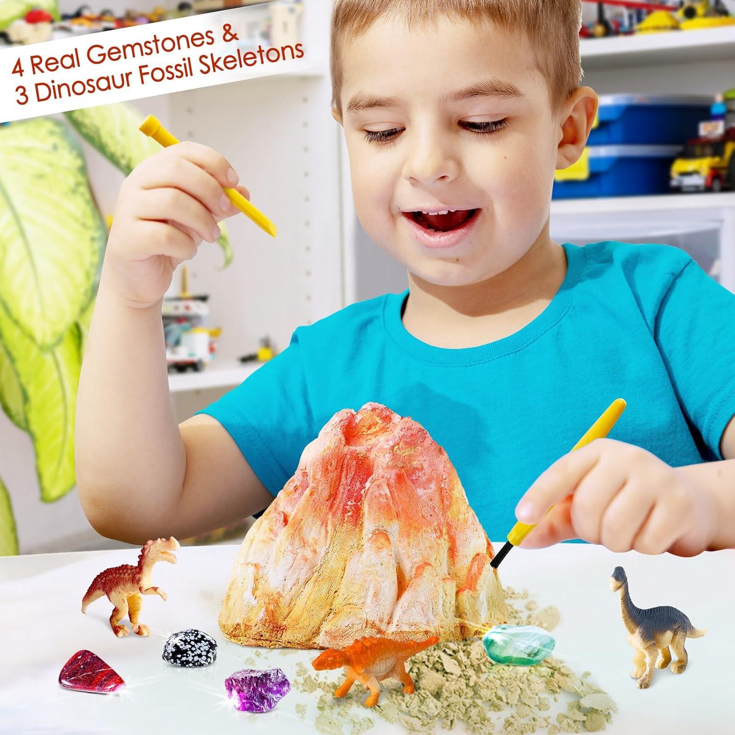 Kit de Ciencia Volcán Eruptivo UNGLINGA para Niños 0.46 kg